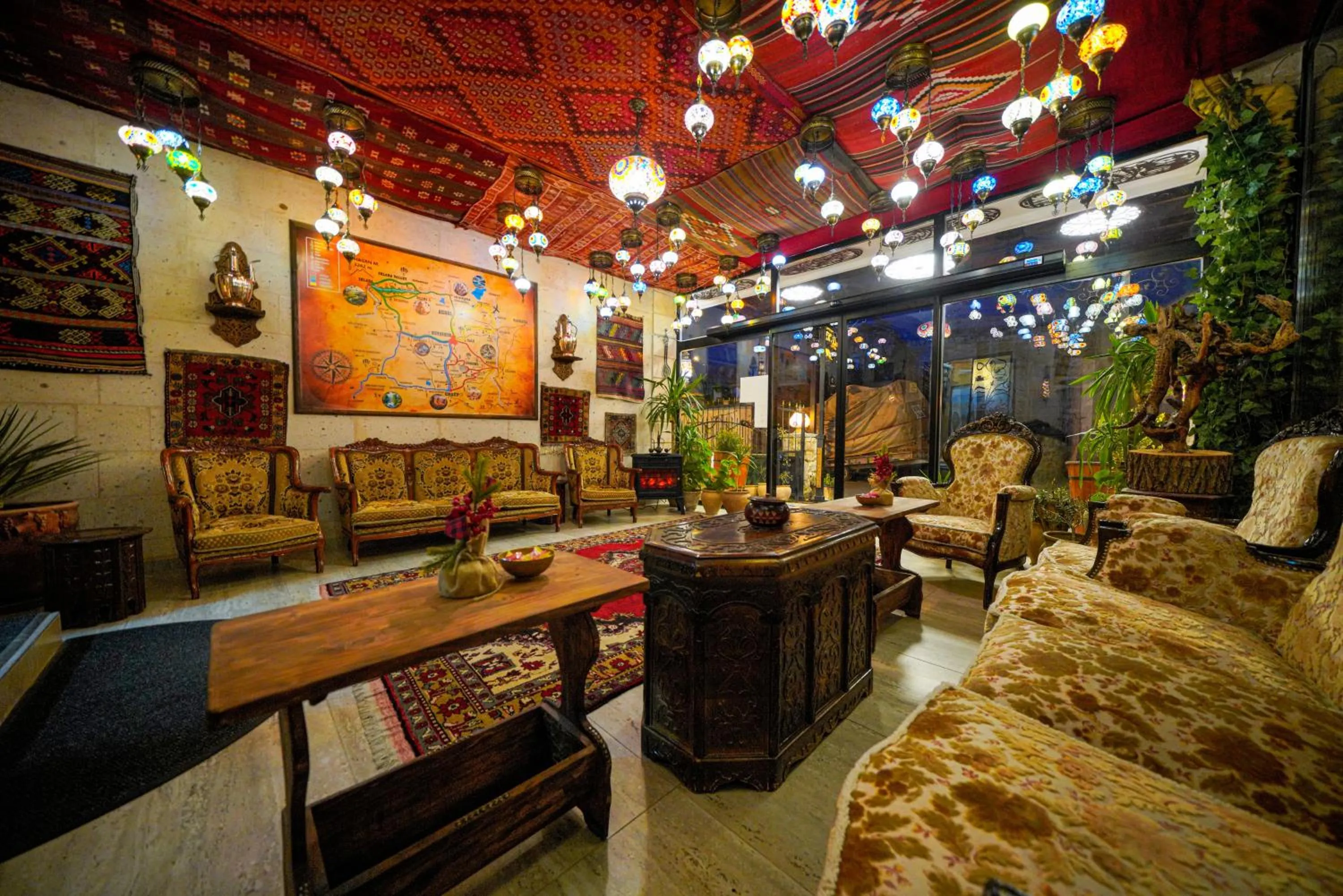 Living room in Cappadocia Divin House
