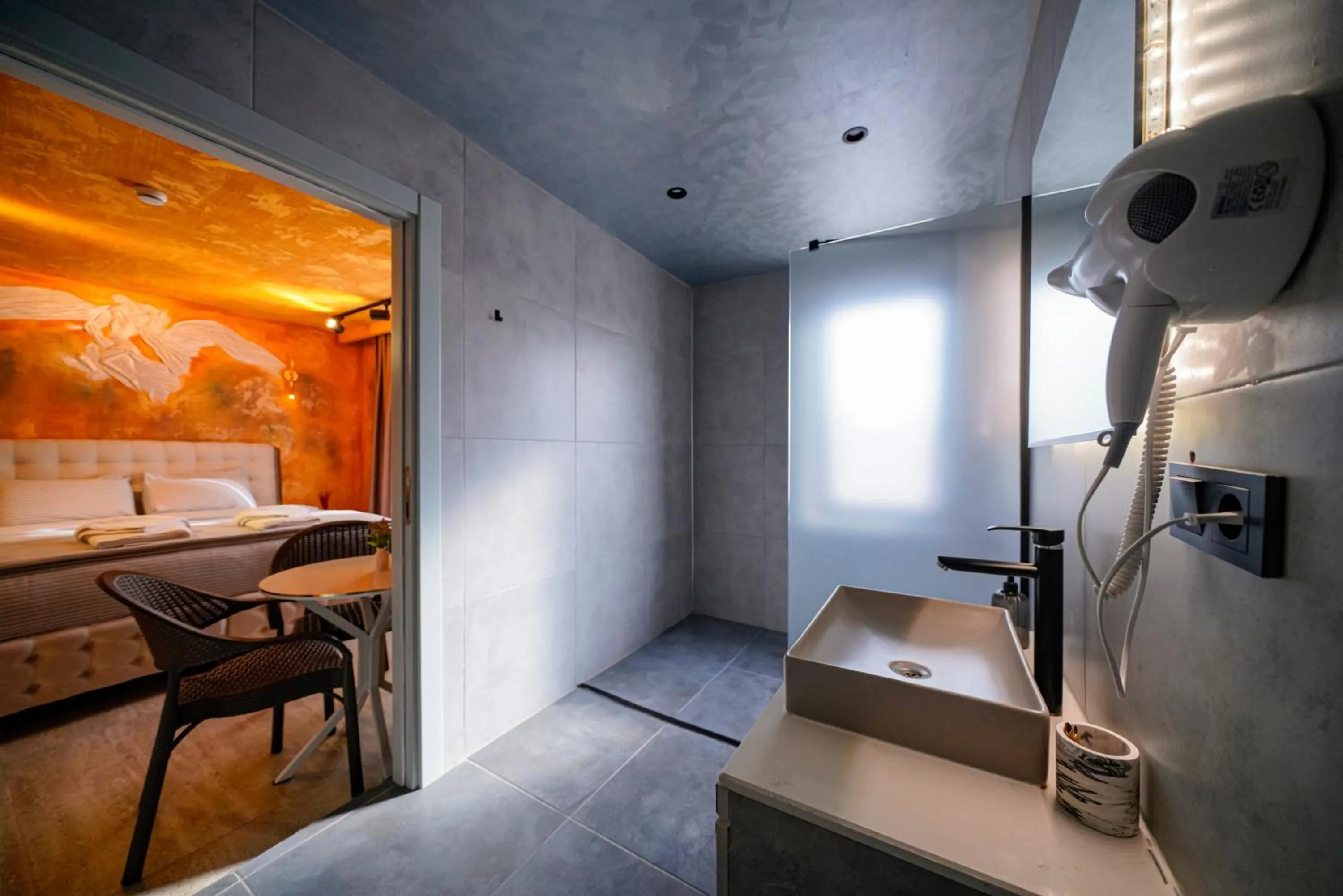 Bathroom, Bed in Cappadocia Divin House