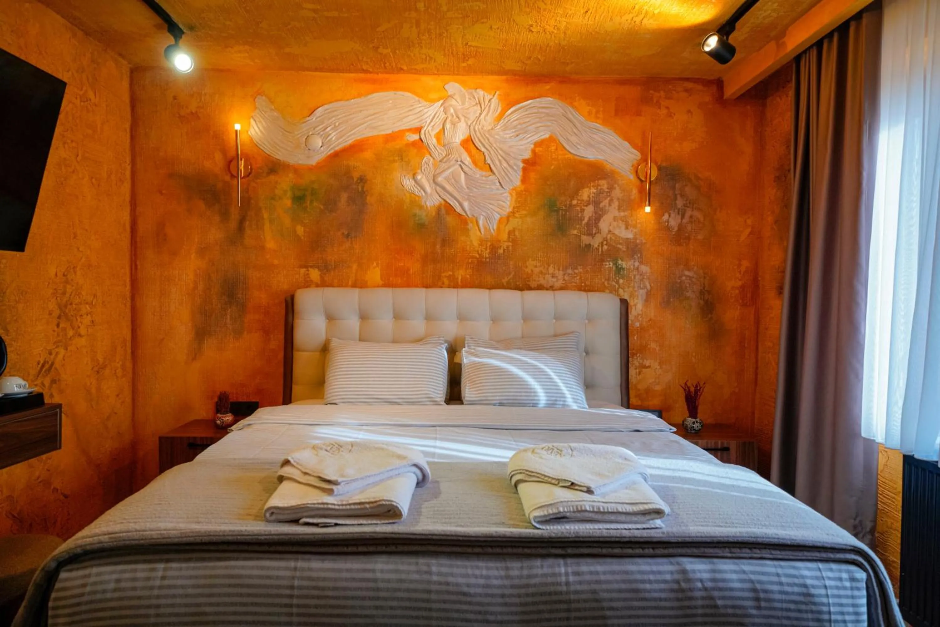 Bed in Cappadocia Divin House