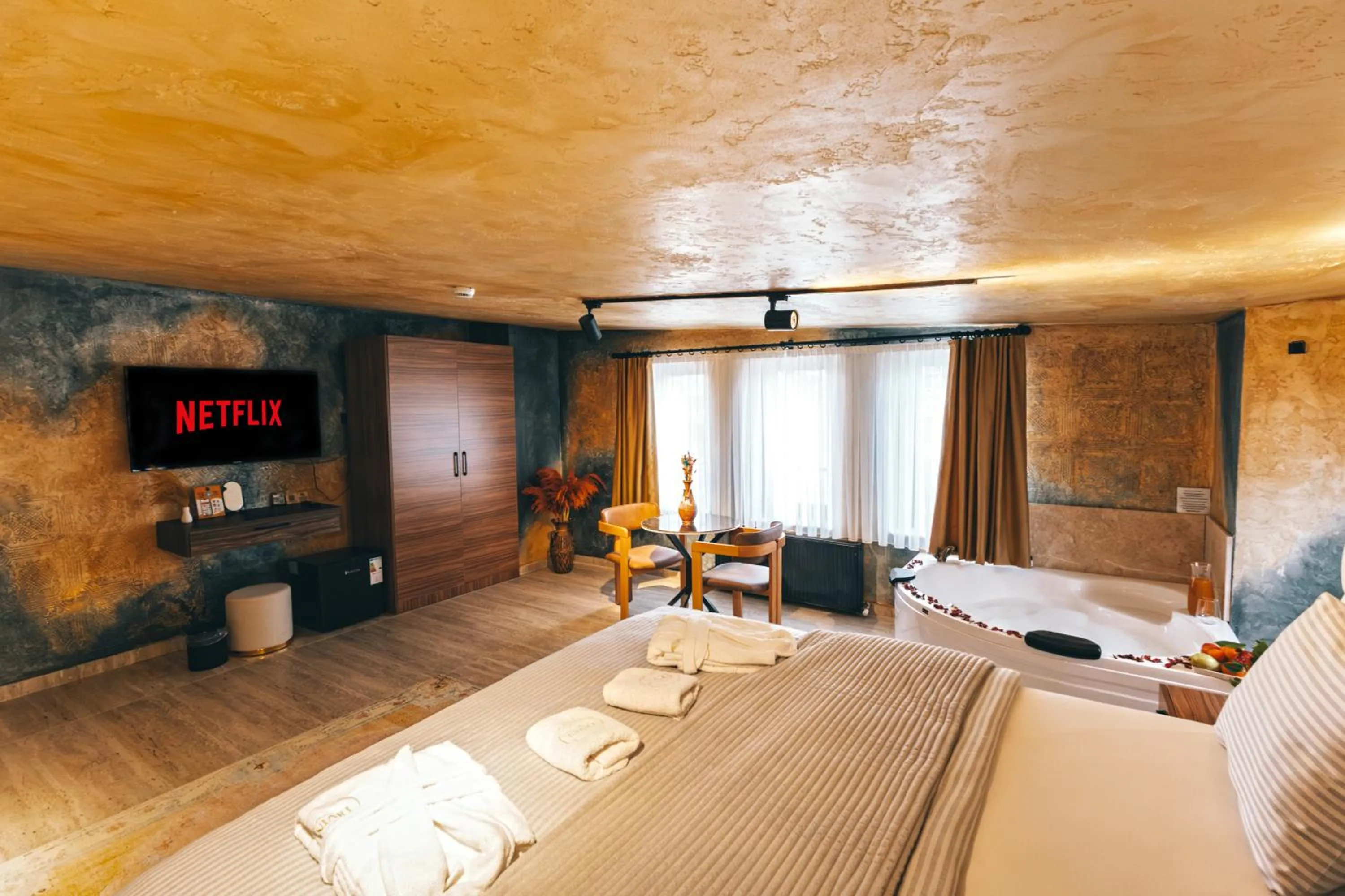 Bed in Cappadocia Divin House