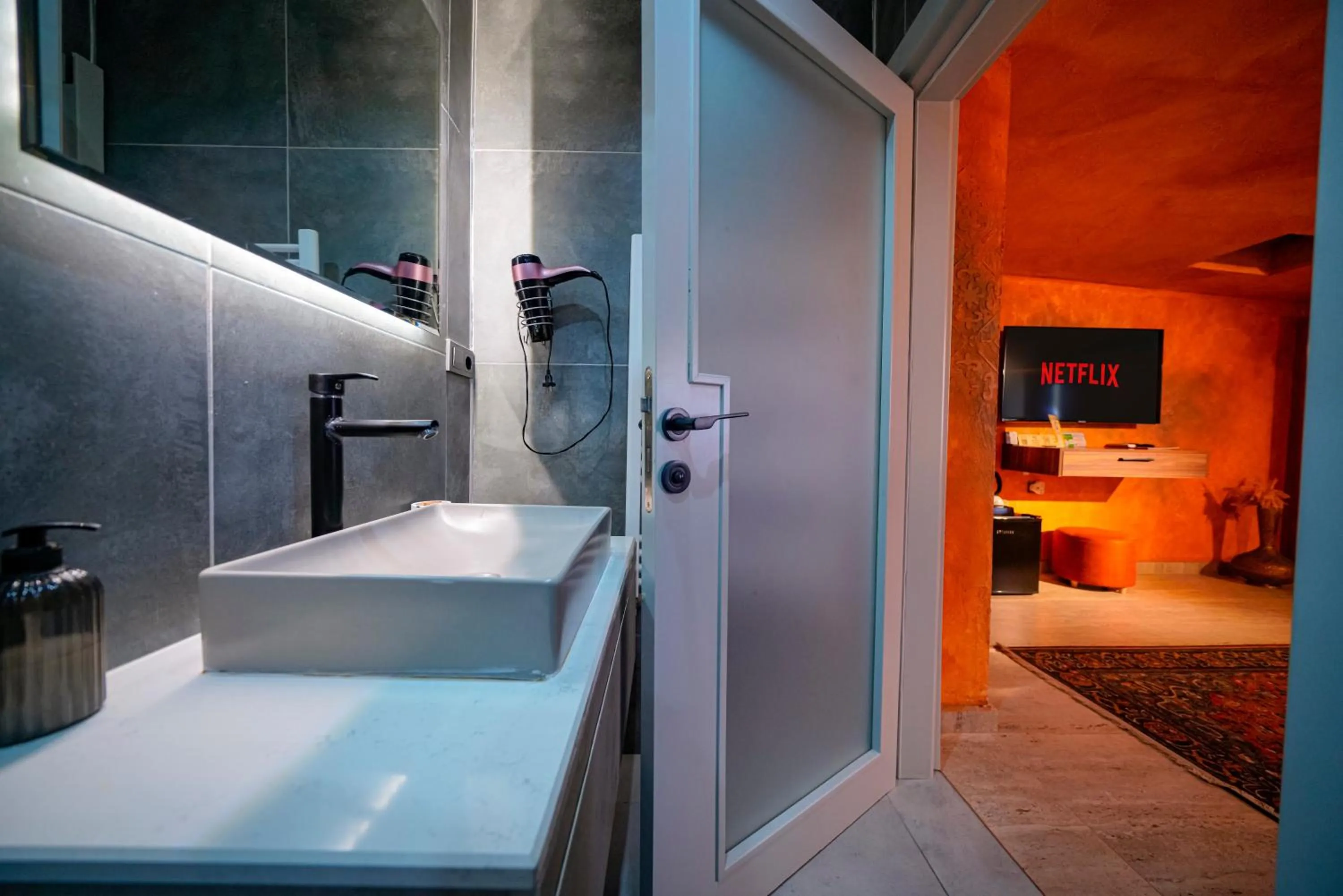 Bathroom, Bed in Cappadocia Divin House