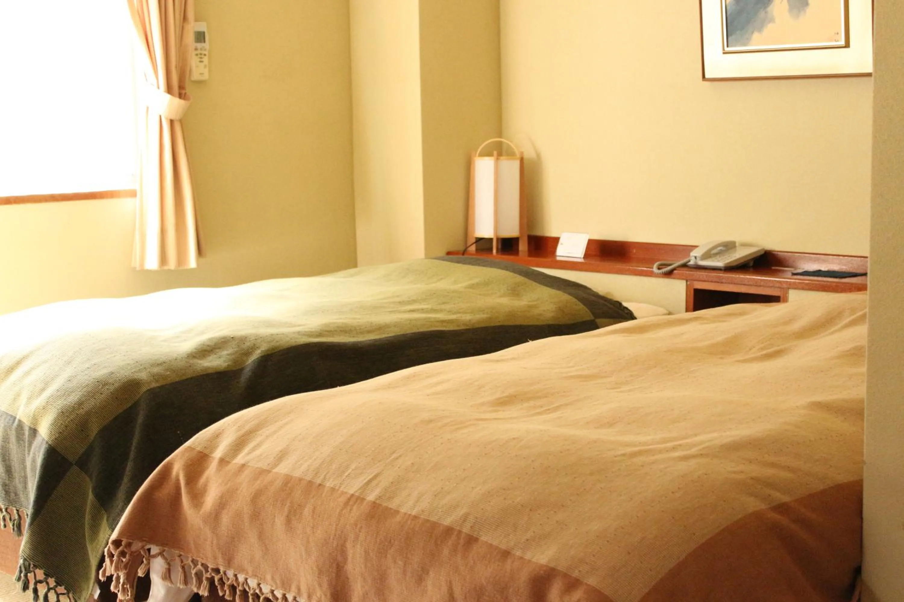 Photo of the whole room, Bed in Shorenkan Yoshinoya