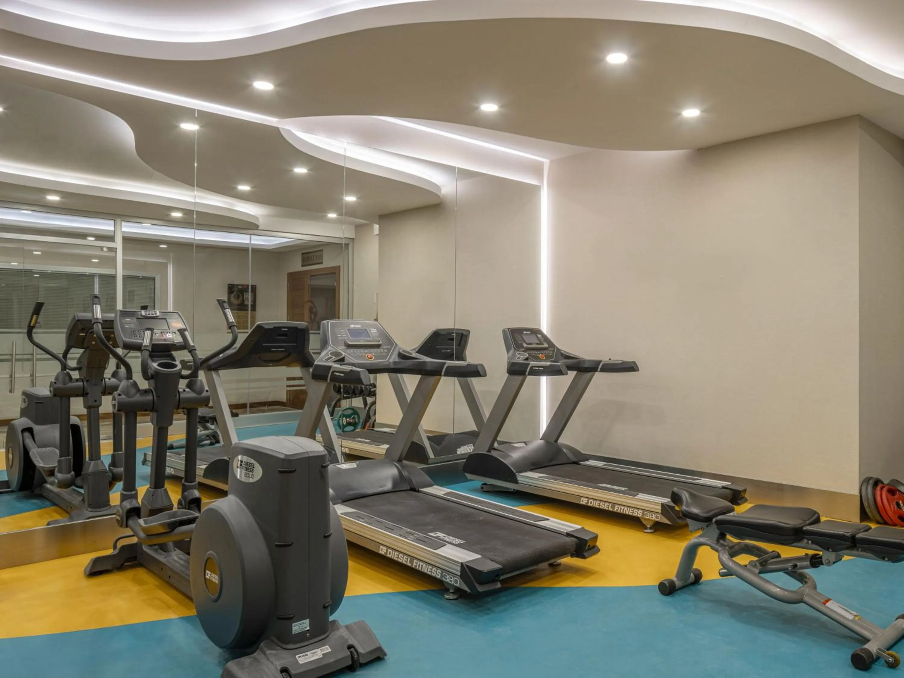 Fitness centre/facilities in Kahya Hotel Ankara