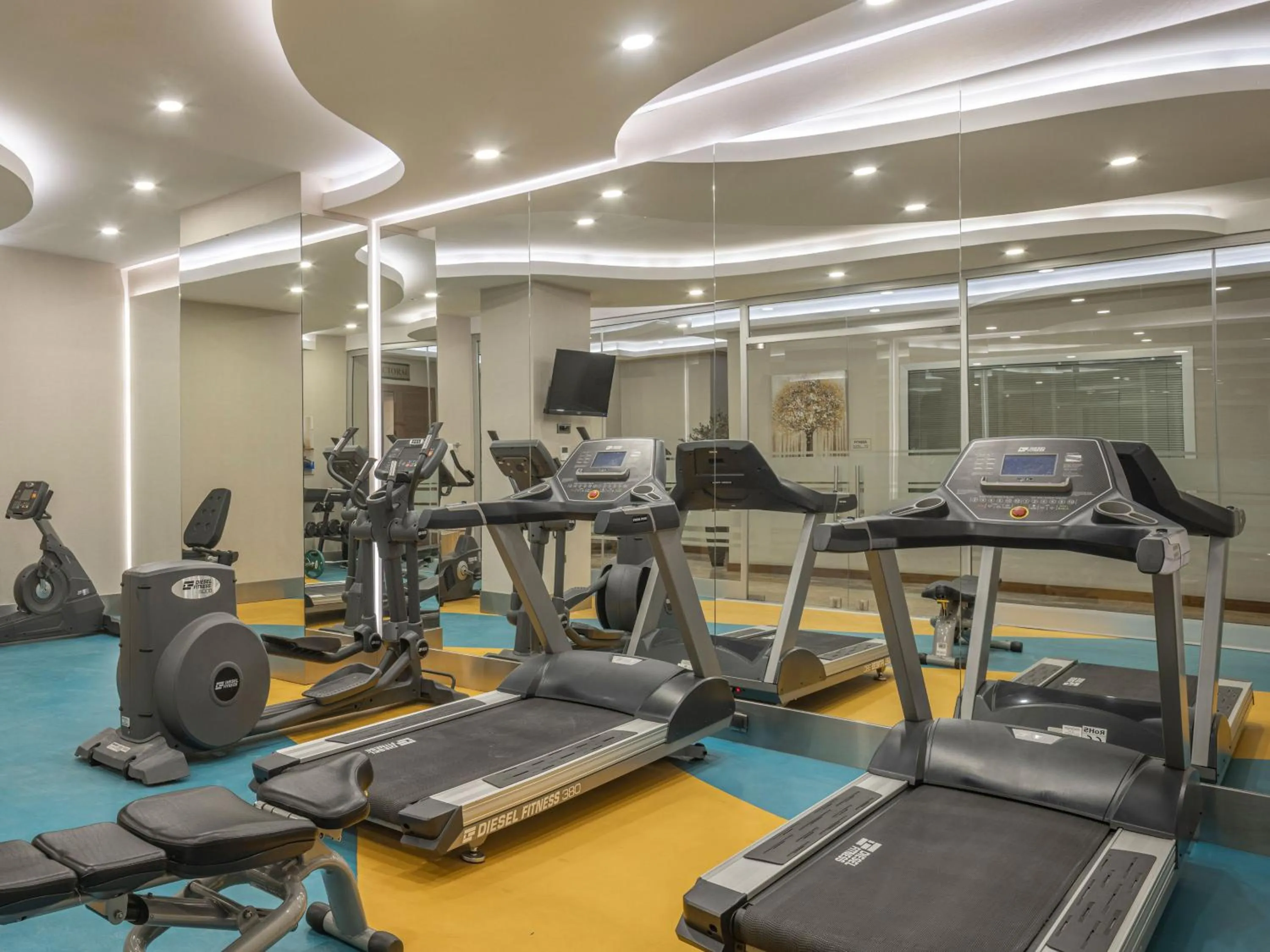 Fitness centre/facilities in Kahya Hotel Ankara