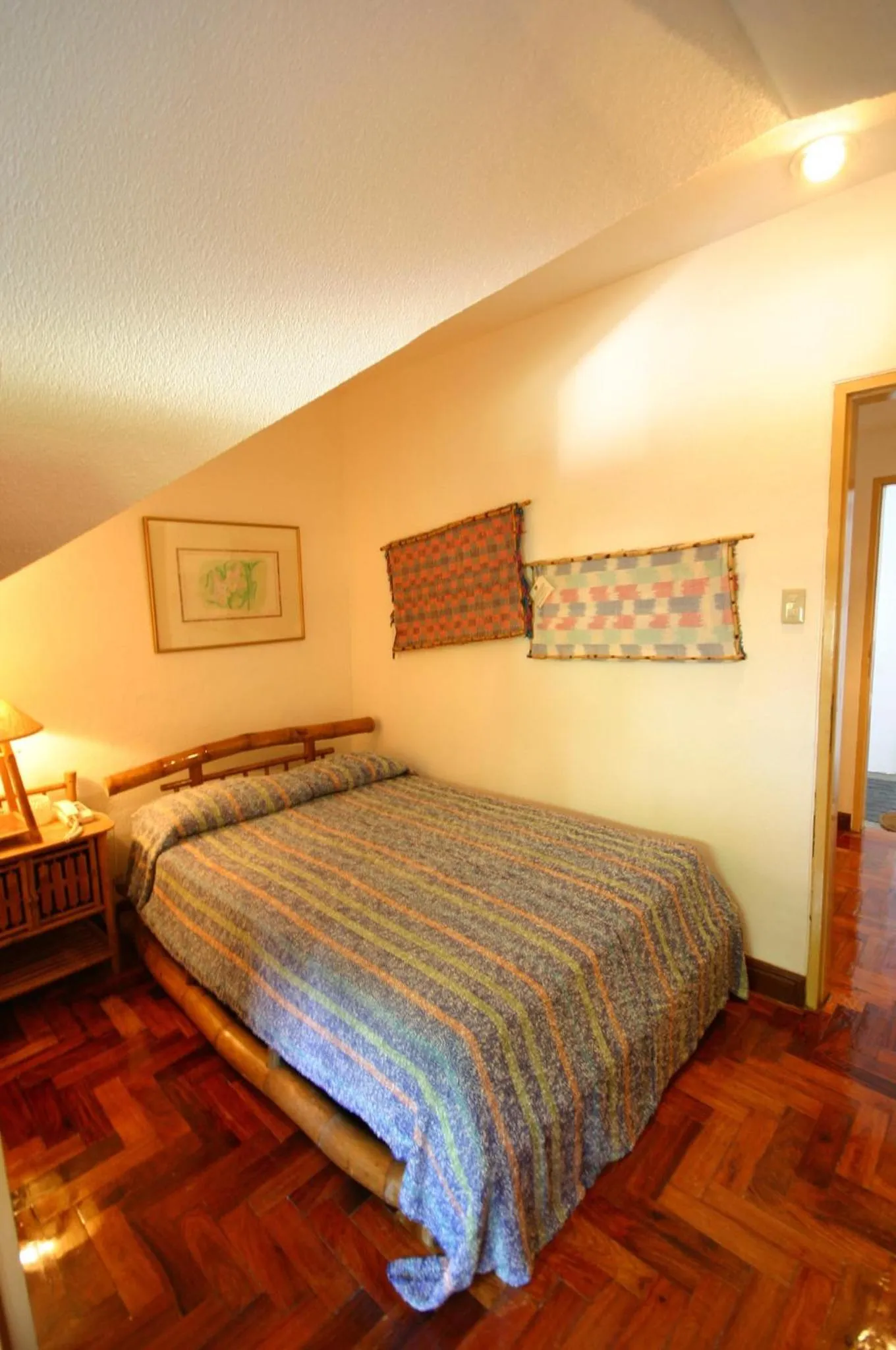 Bed in 357 Boracay Resort