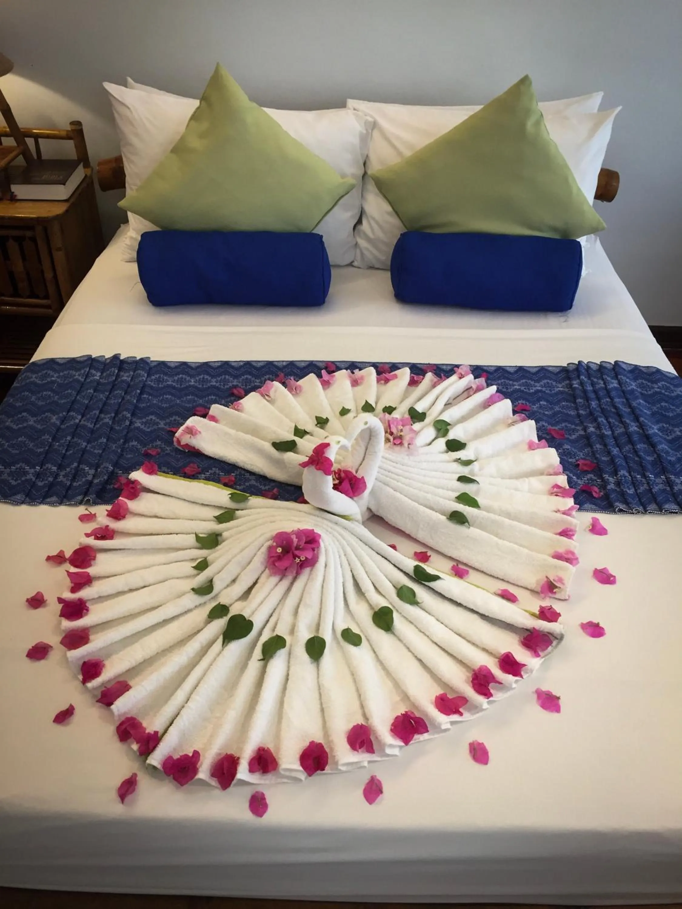 Bed in 357 Boracay Resort