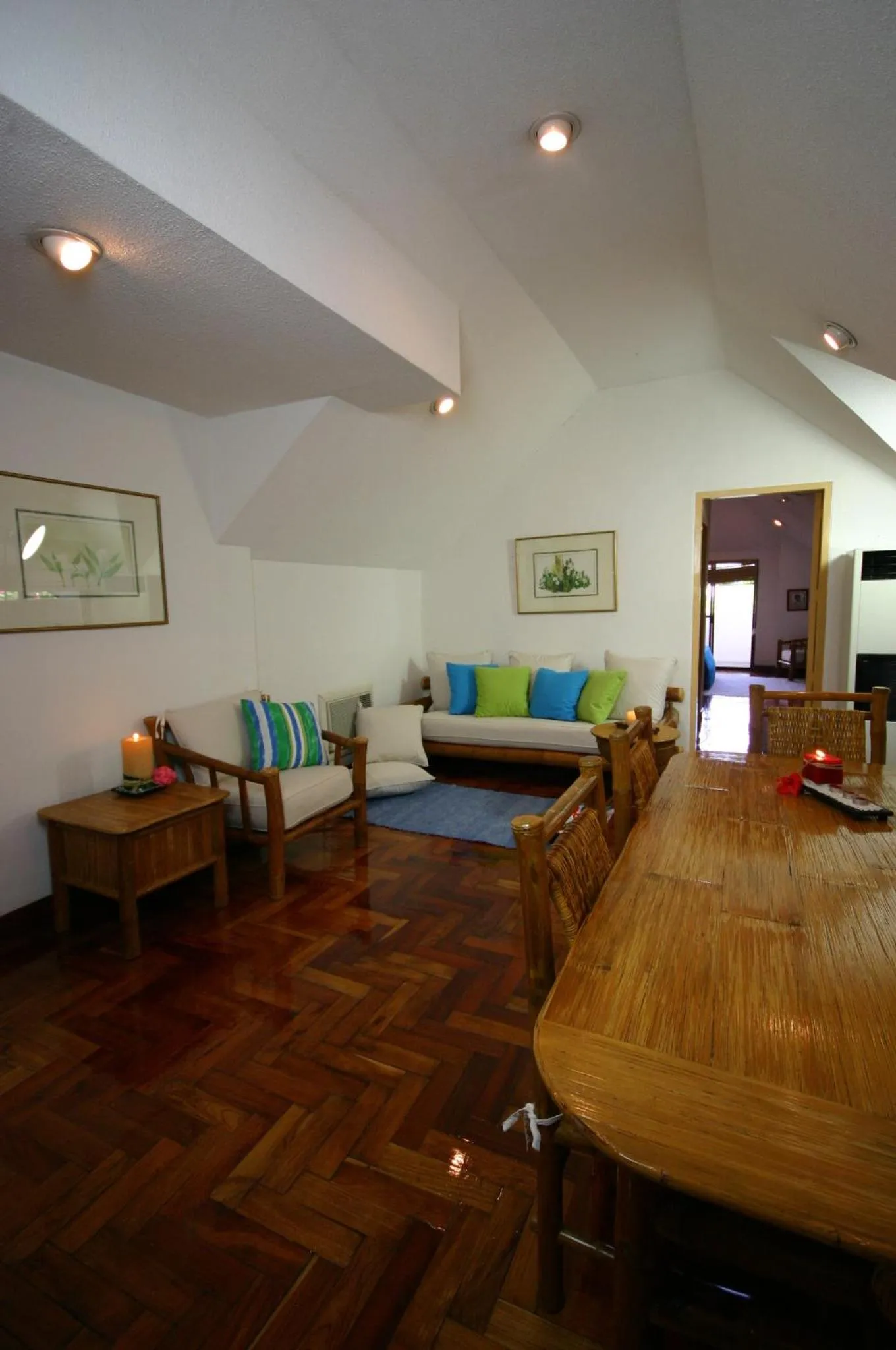 Dining area in 357 Boracay Resort