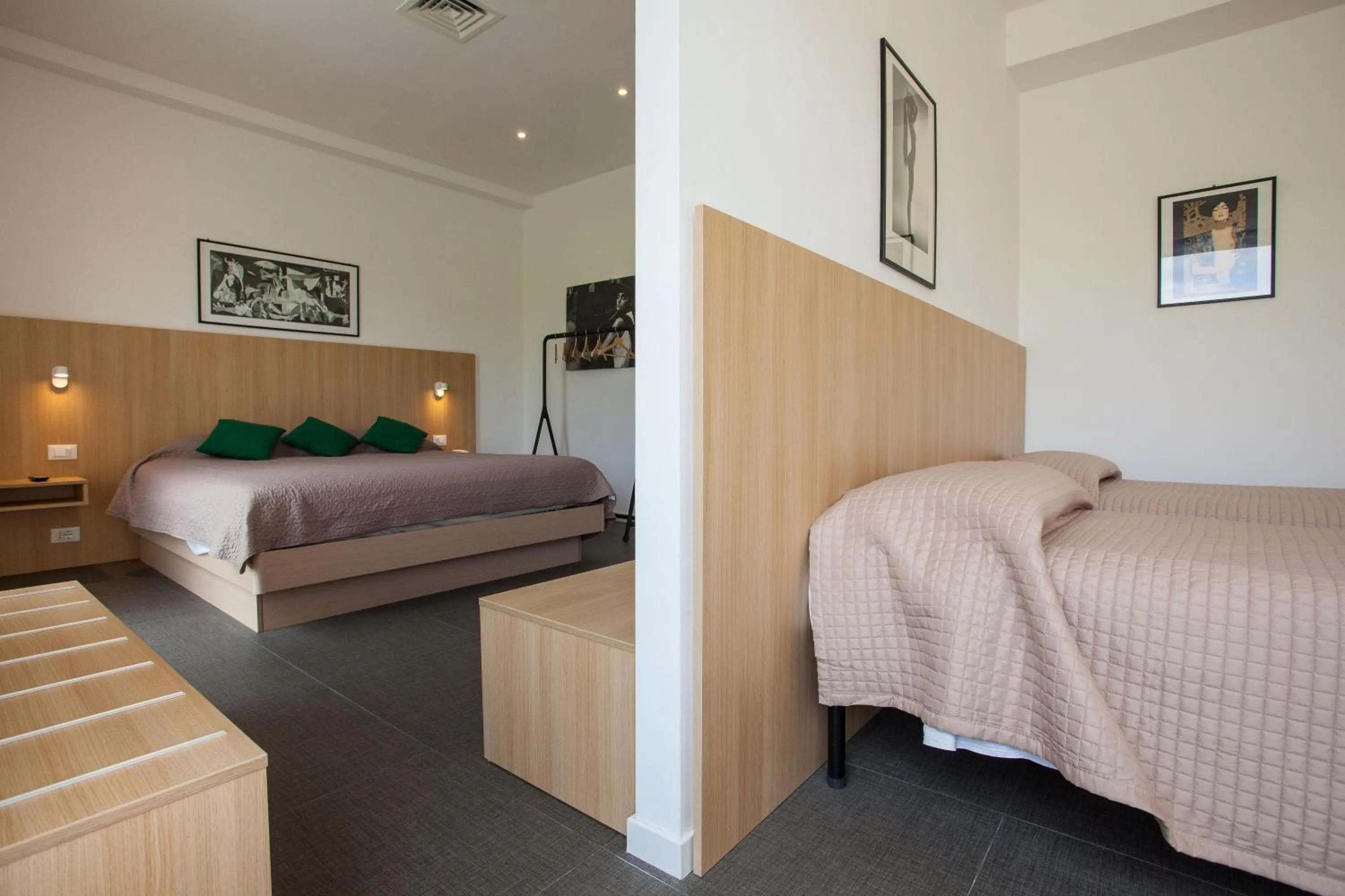 Bed in Hotel La Tavernetta