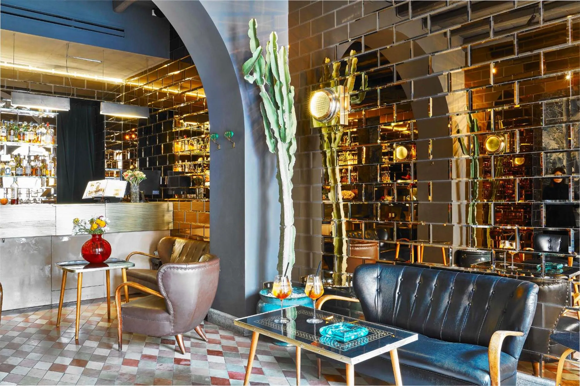 Lobby or reception in G-Rough, Rome, a Member of Design Hotels
