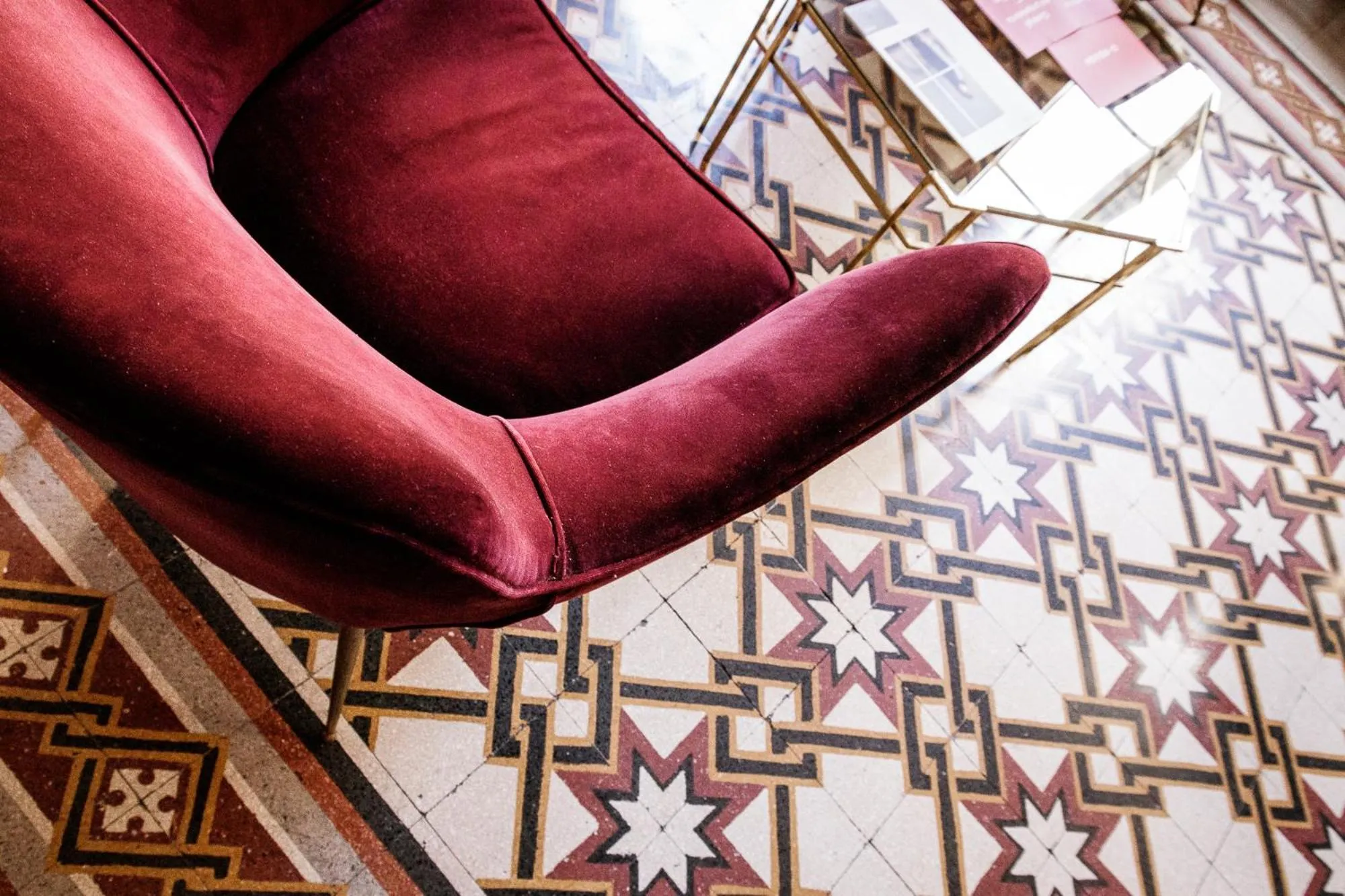 Decorative detail in G-Rough, Rome, a Member of Design Hotels