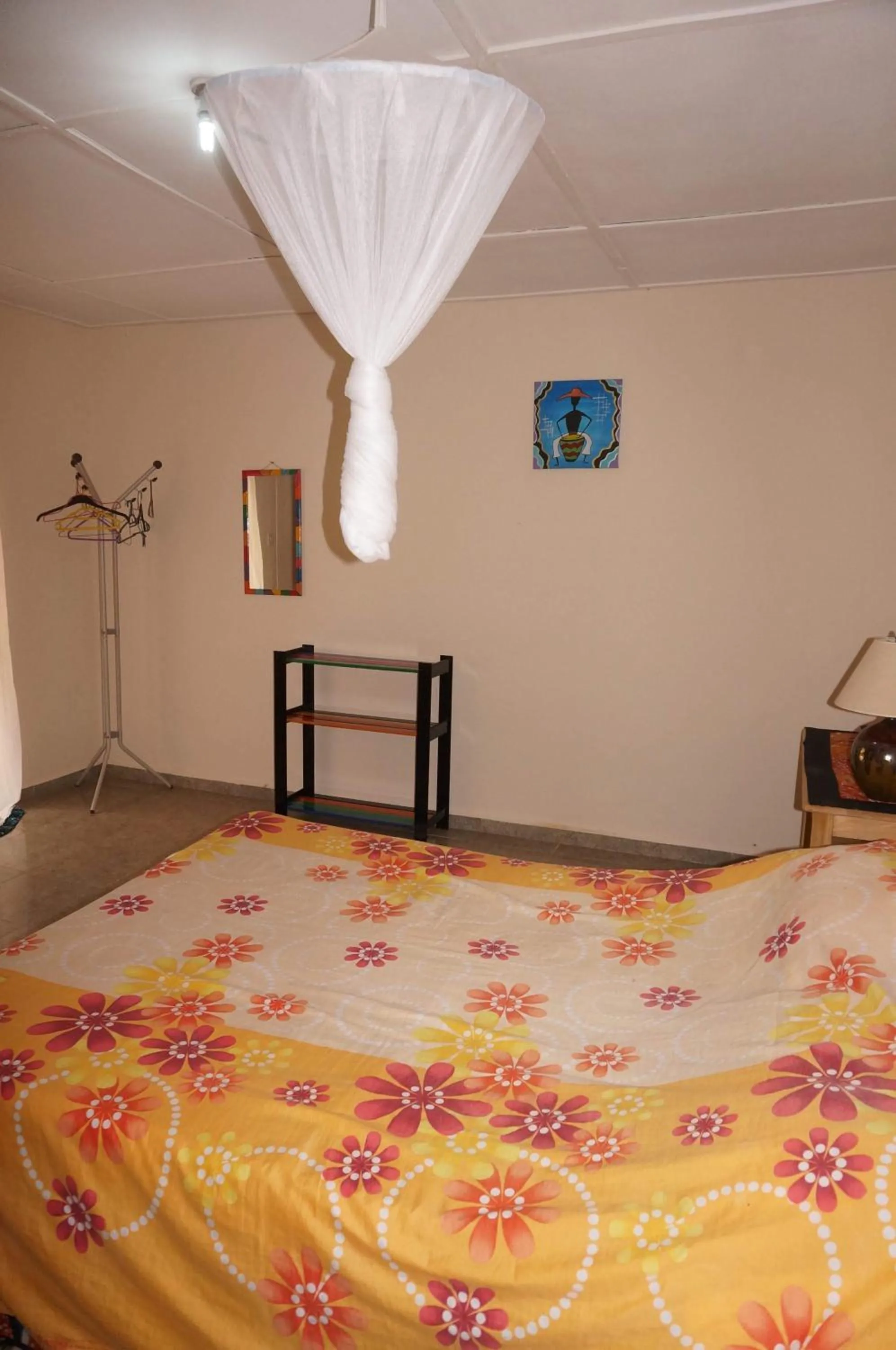 Bed in The Gunjur Project Lodge