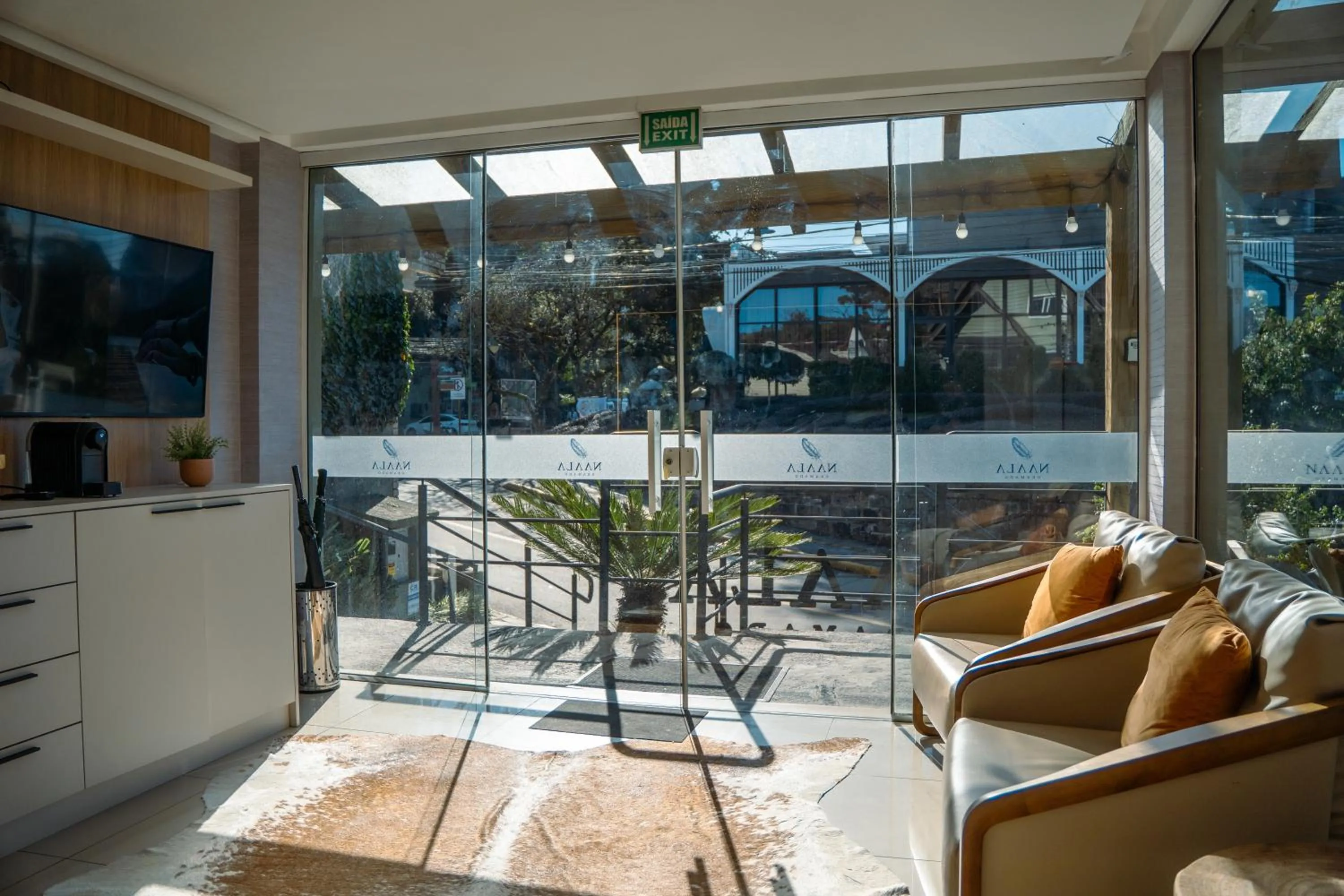 Lobby or reception in Pousada Naala Gramado