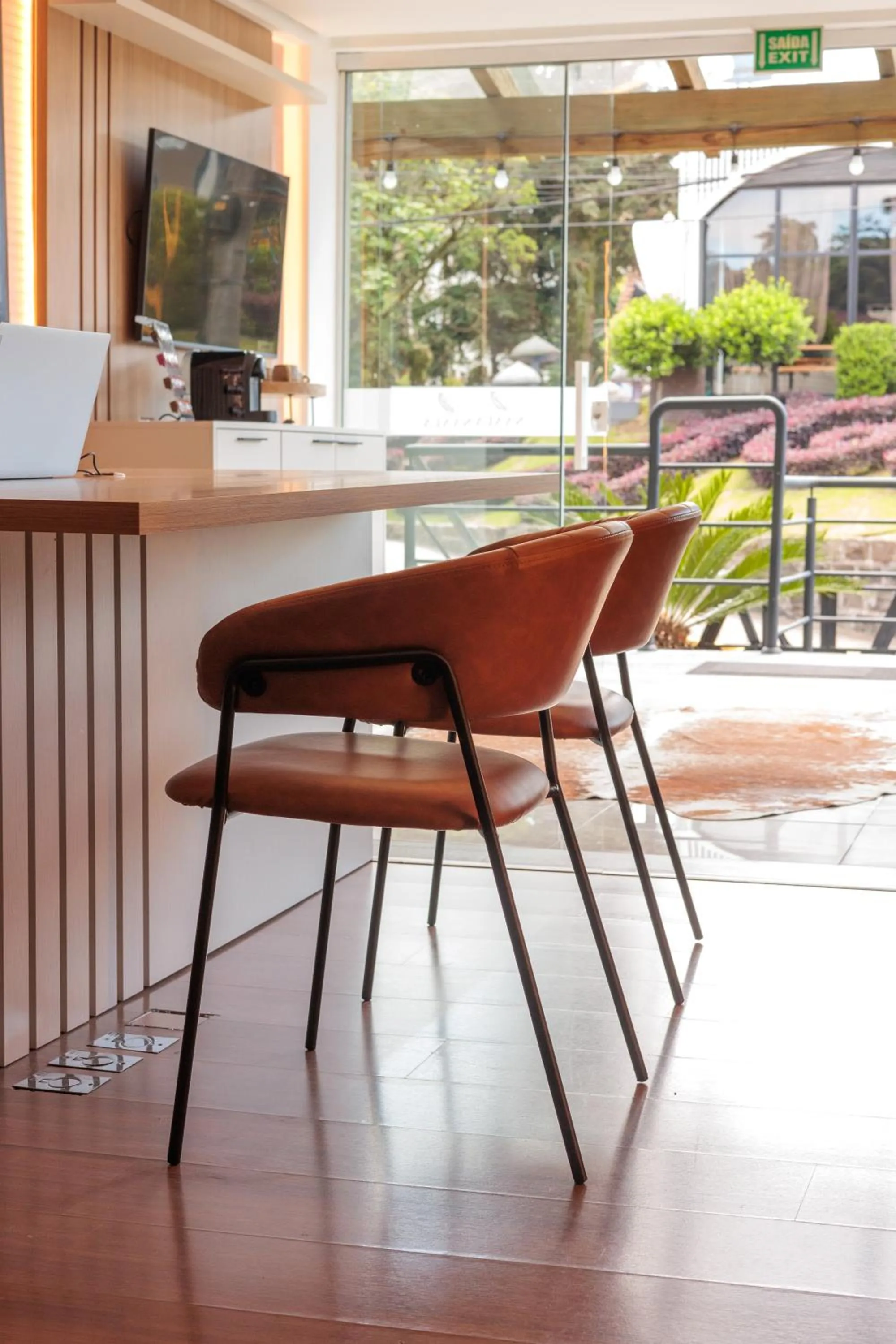 Lobby or reception in Pousada Naala Gramado