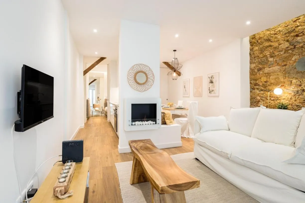 Living room in Asul B&B