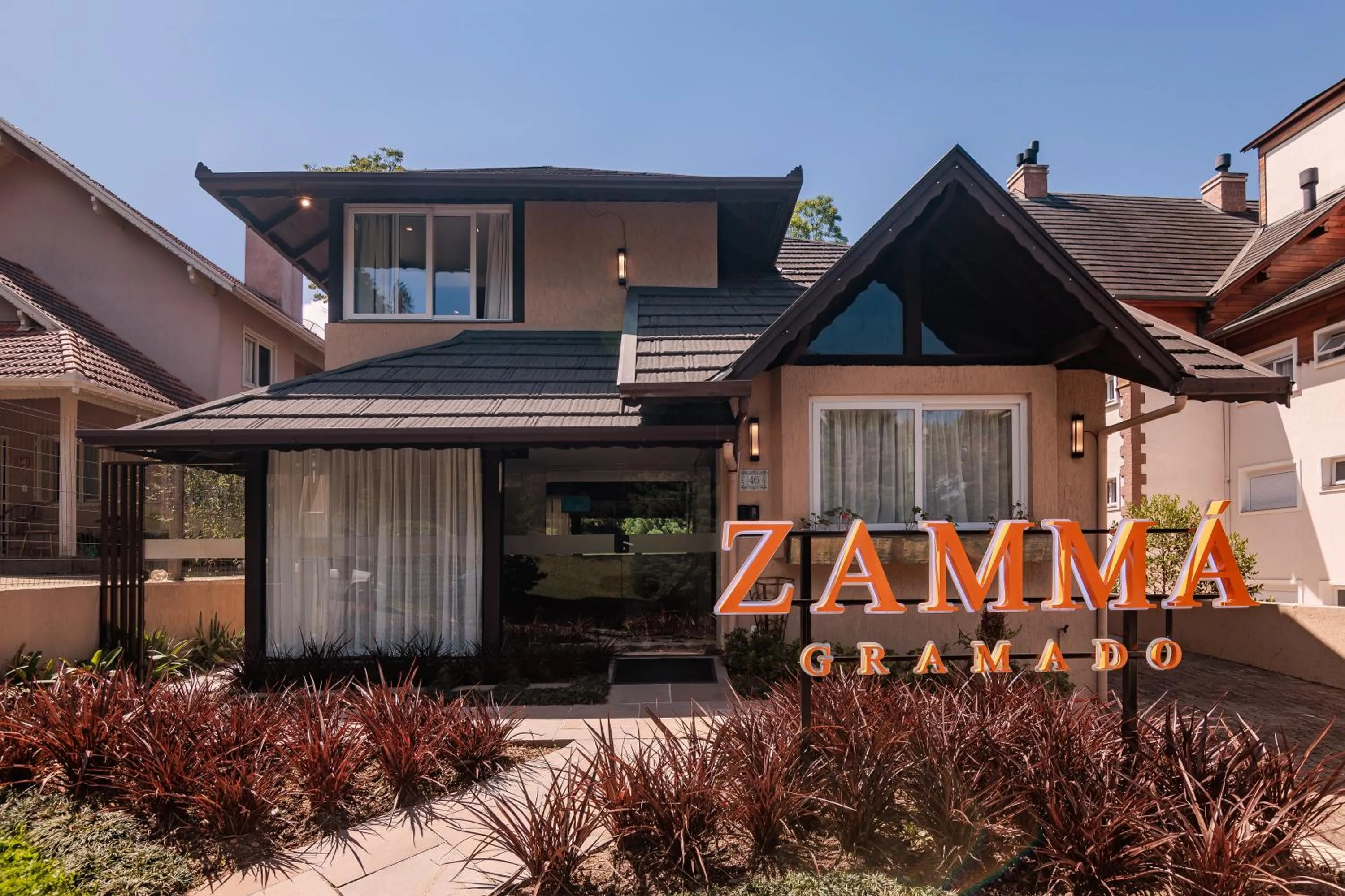 Property building in Pousada Zammá Gramado