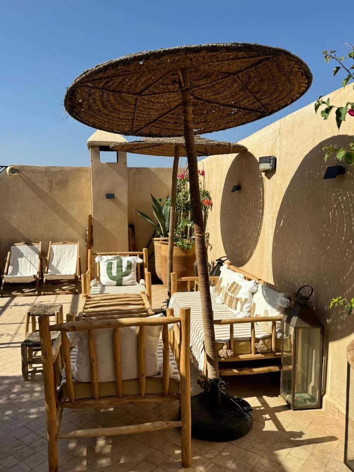 Patio in Riad dar serenity
