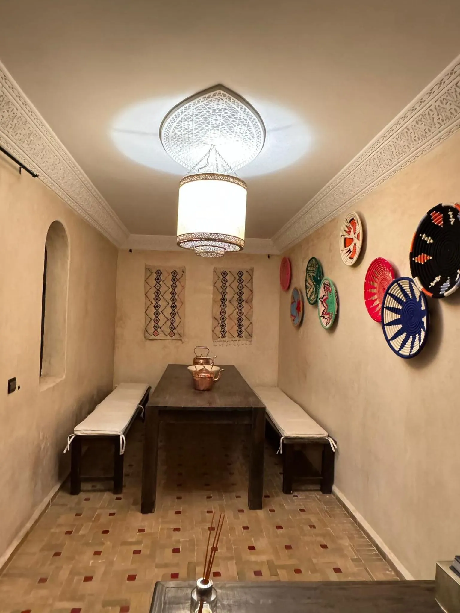 Seating area, Bed in Riad dar serenity