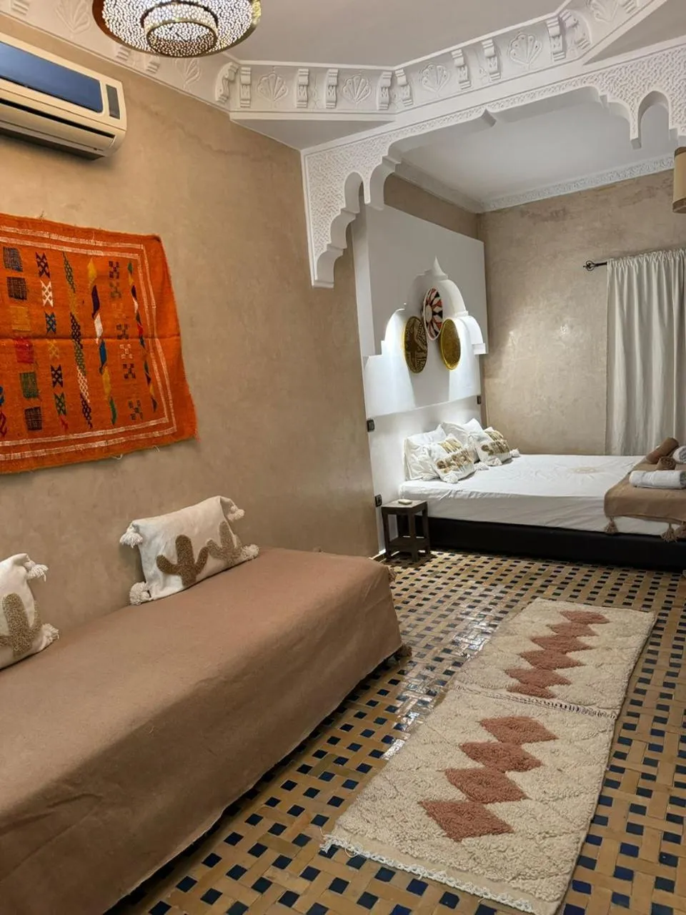 Bedroom, Bed in Riad dar serenity