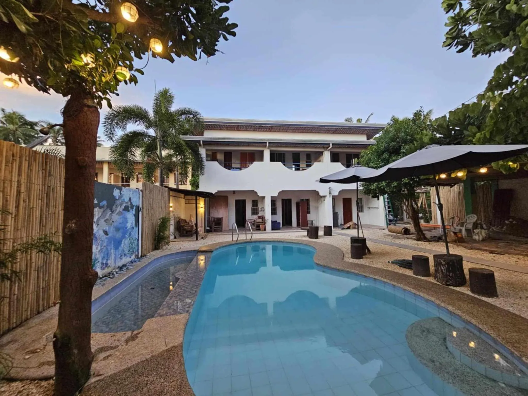 Pool view in Acacia Sunset Village Inn