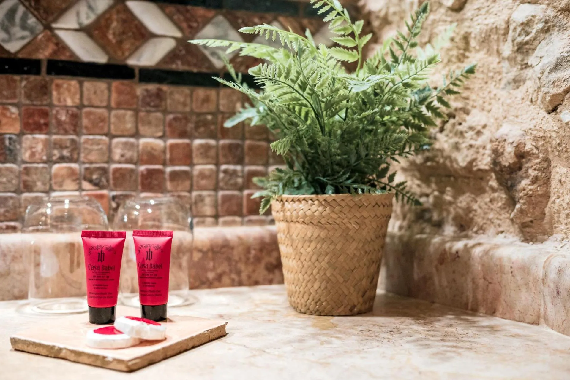 Bathroom in Hotel Casa Babel