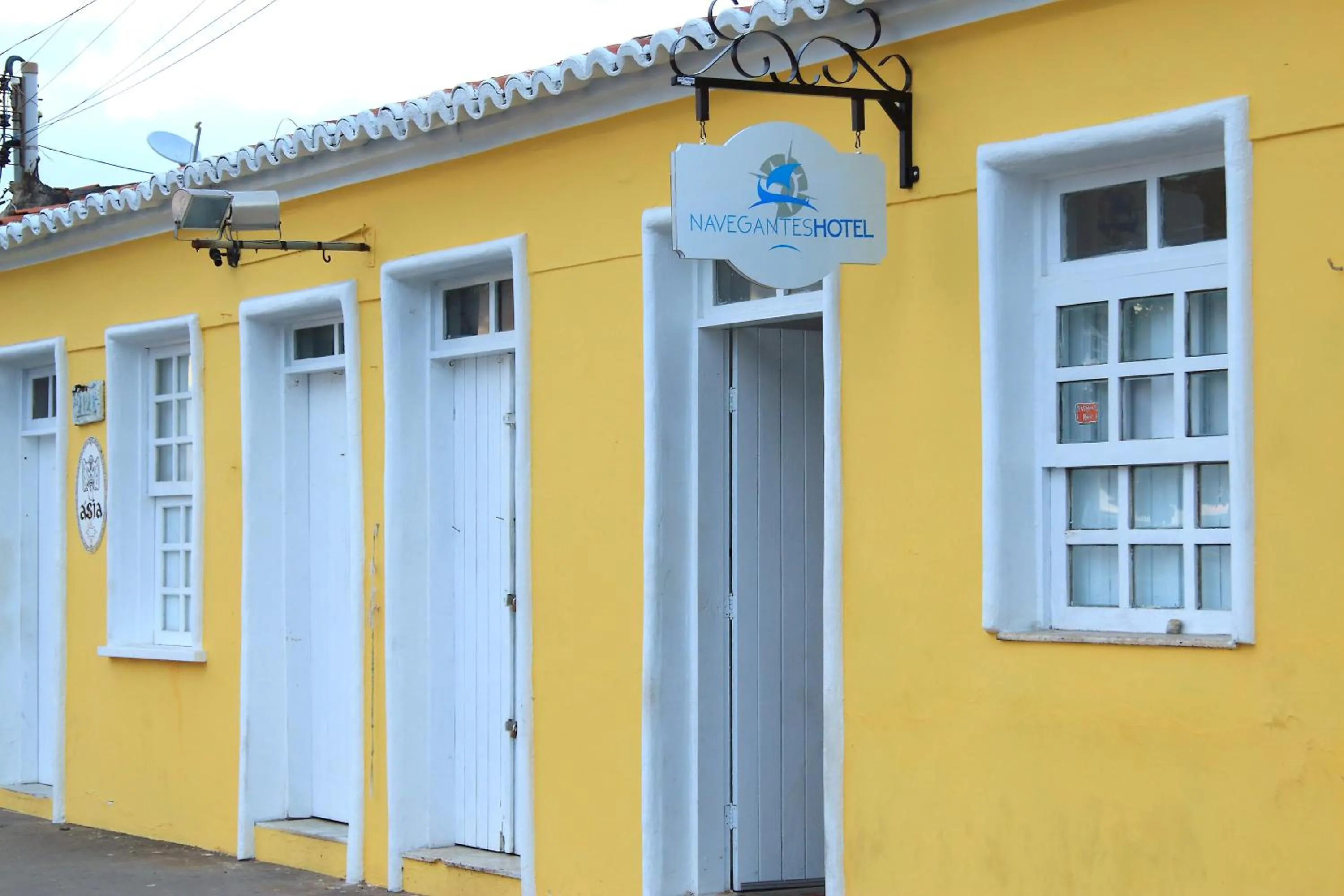 Facade/entrance in Navegantes Hotel
