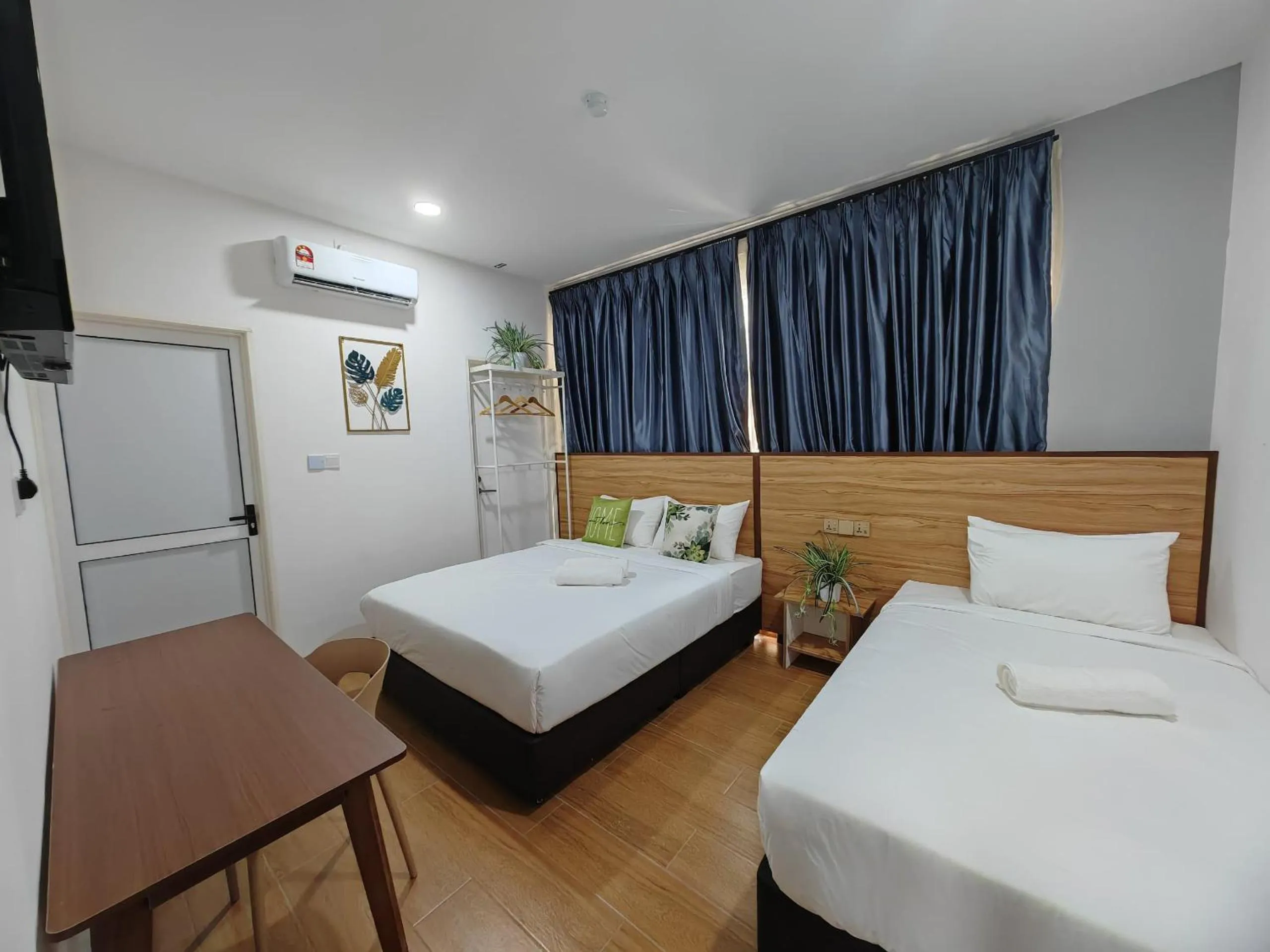 Bed in Sh Garden Hotel