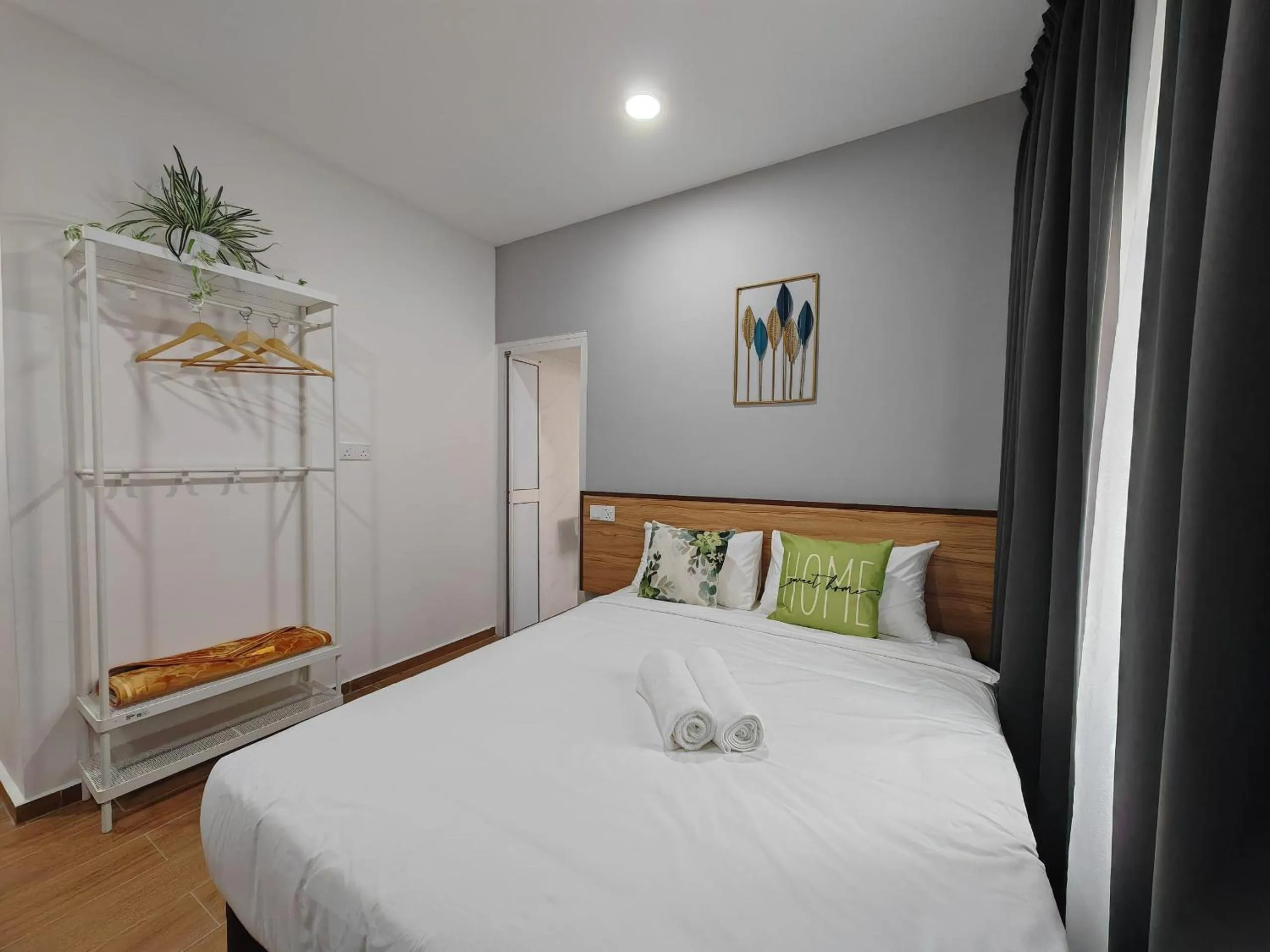 Bed in Sh Garden Hotel