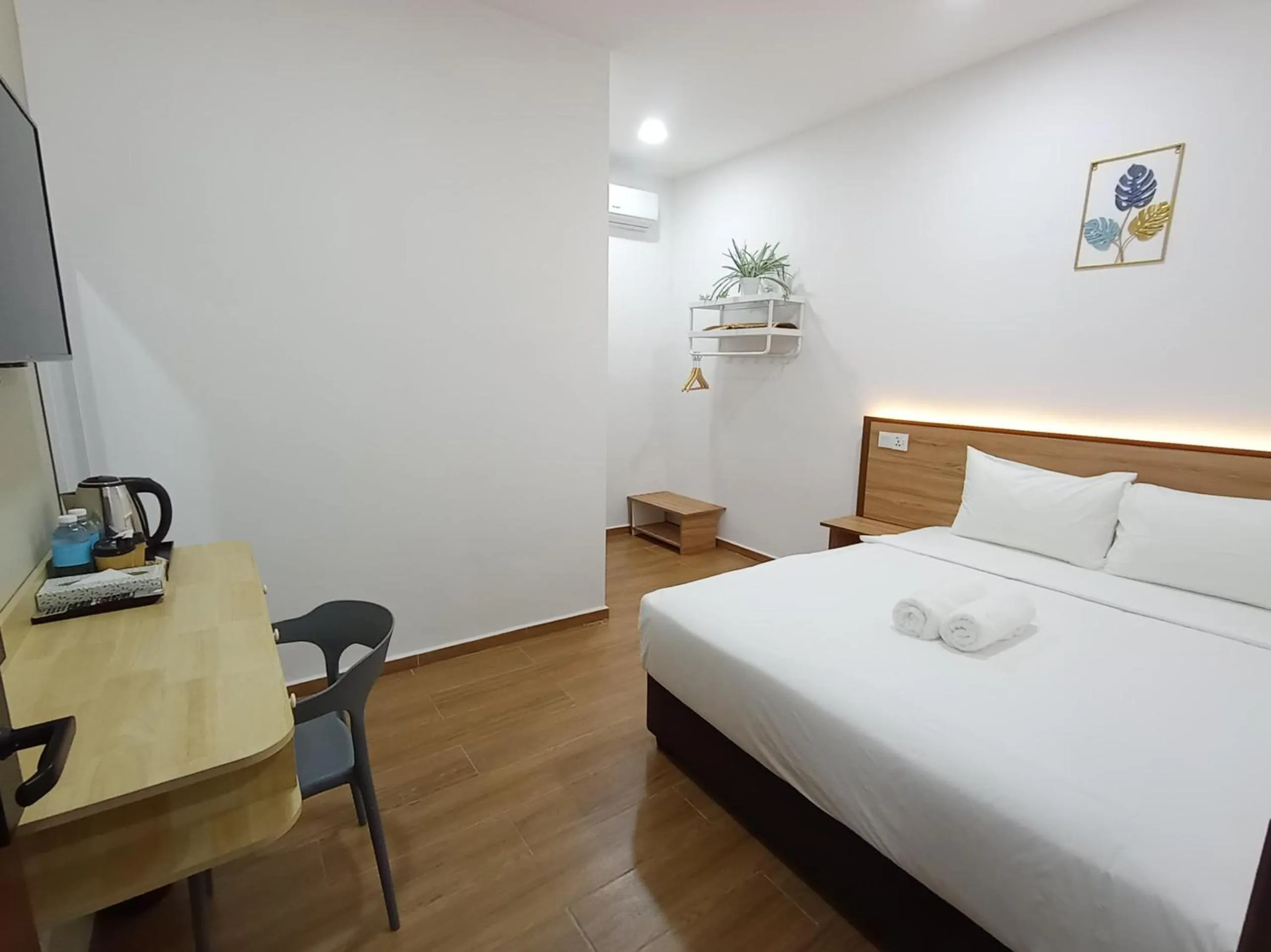 Bed in Sh Garden Hotel