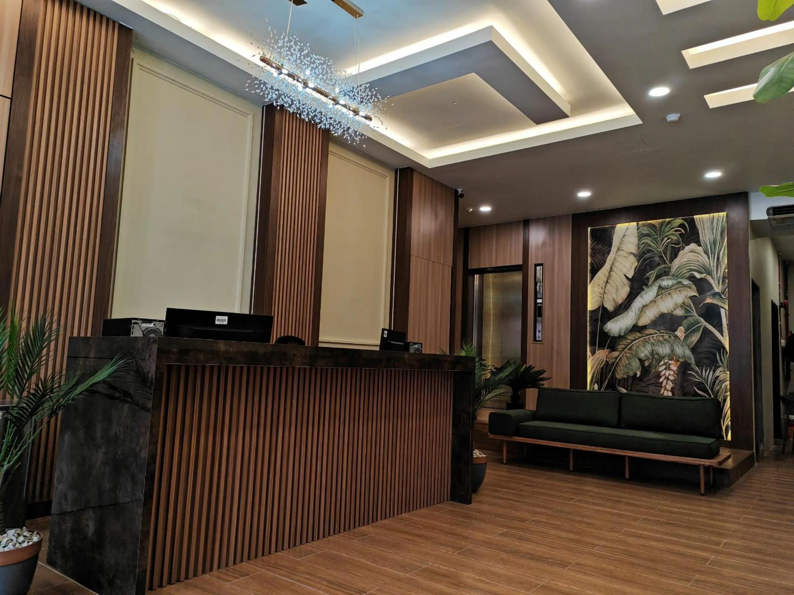 Lobby or reception in Sh Garden Hotel