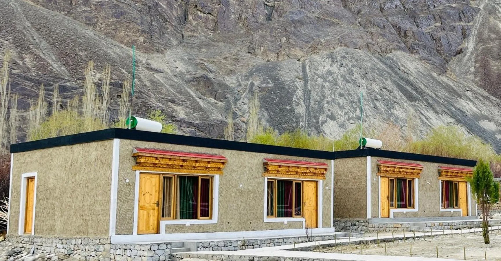 Property building in Hunder Tamarix Resort