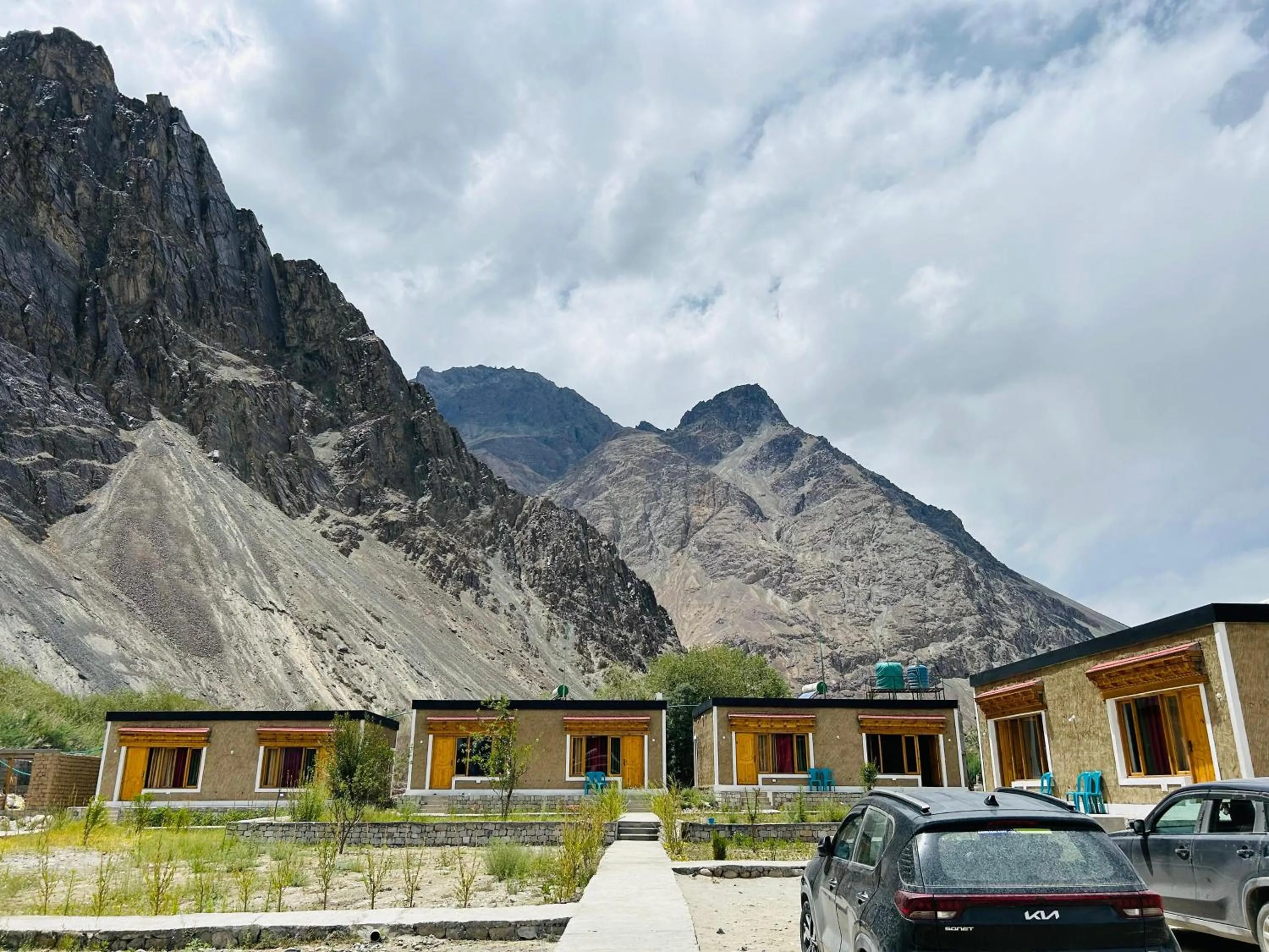 Property building in Hunder Tamarix Resort