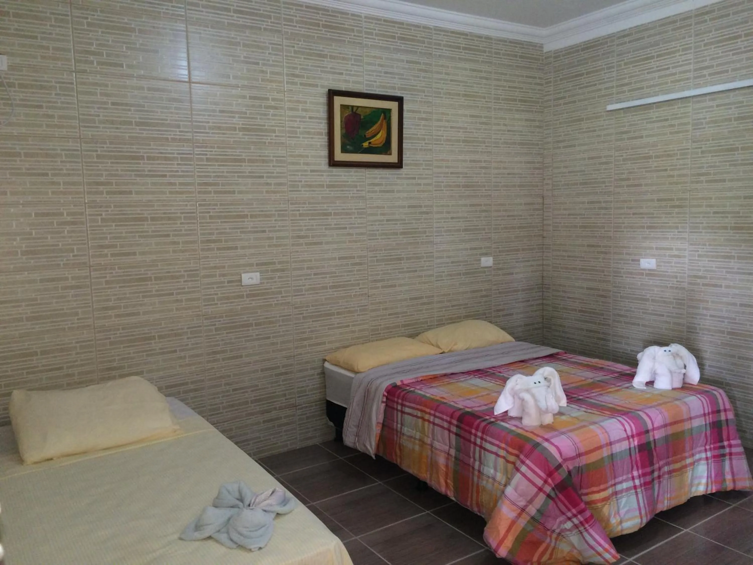 Bed in Chalés de Peroba