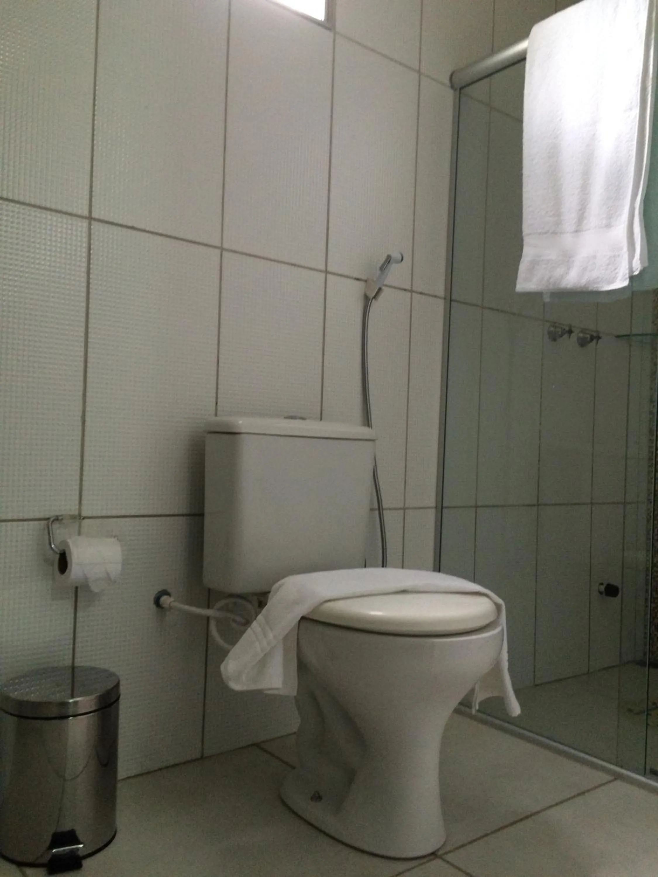 Bathroom in Chalés de Peroba