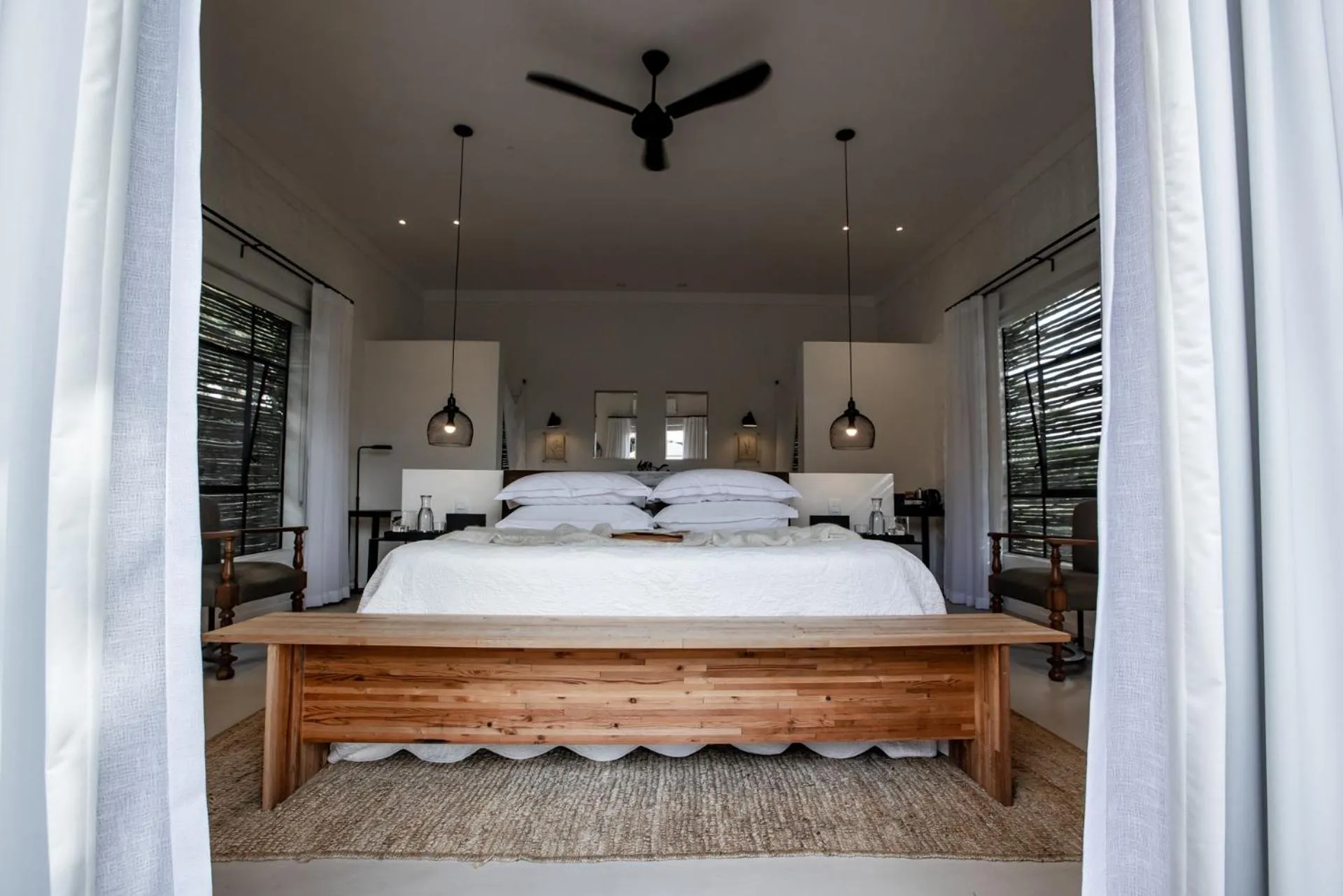 Bed in Torburnlea Homestead Luxury Accommodation