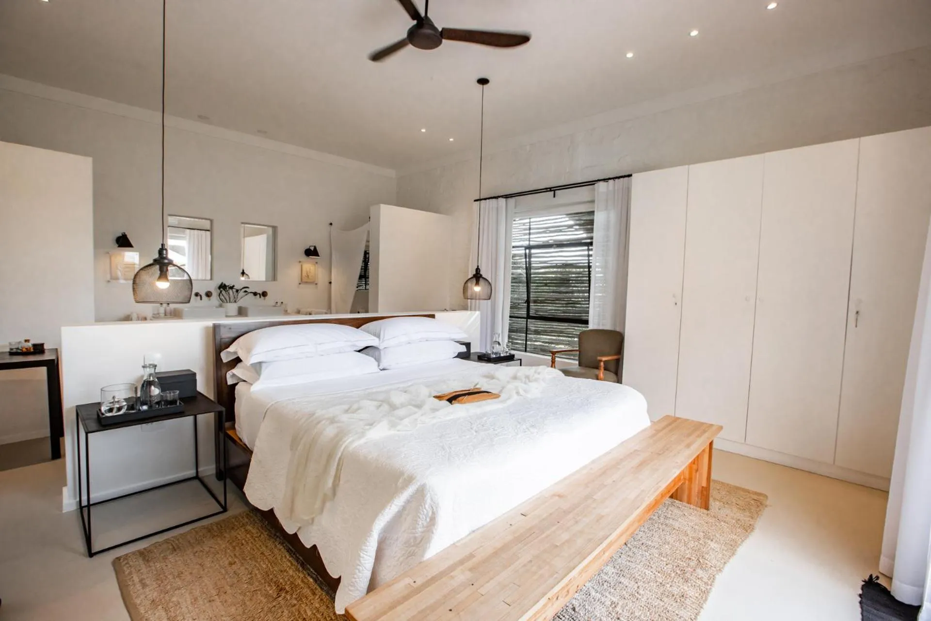 Bed in Torburnlea Homestead Luxury Accommodation