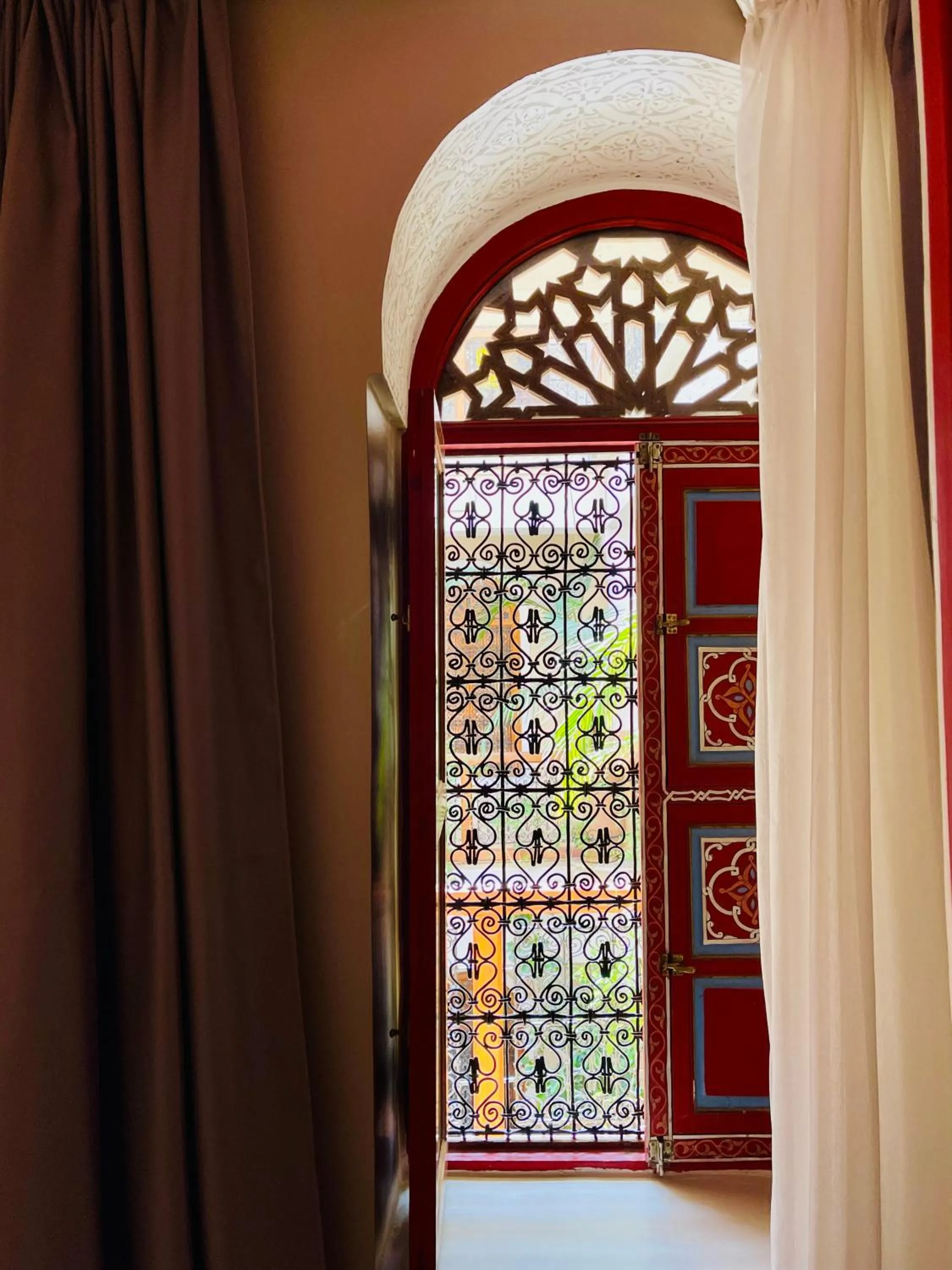 Decorative detail in Riad La Calèche