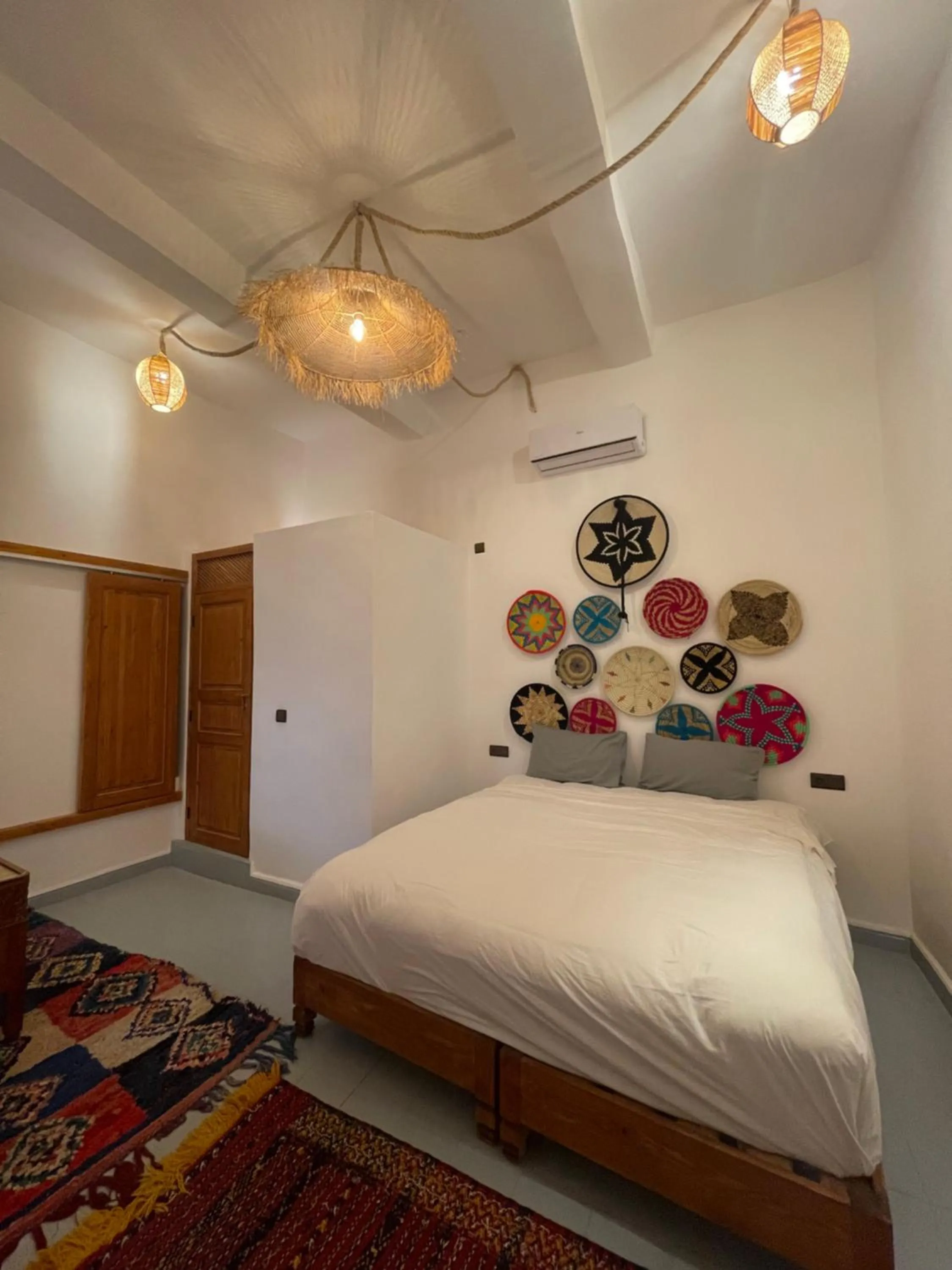 Bed in Riad La Calèche