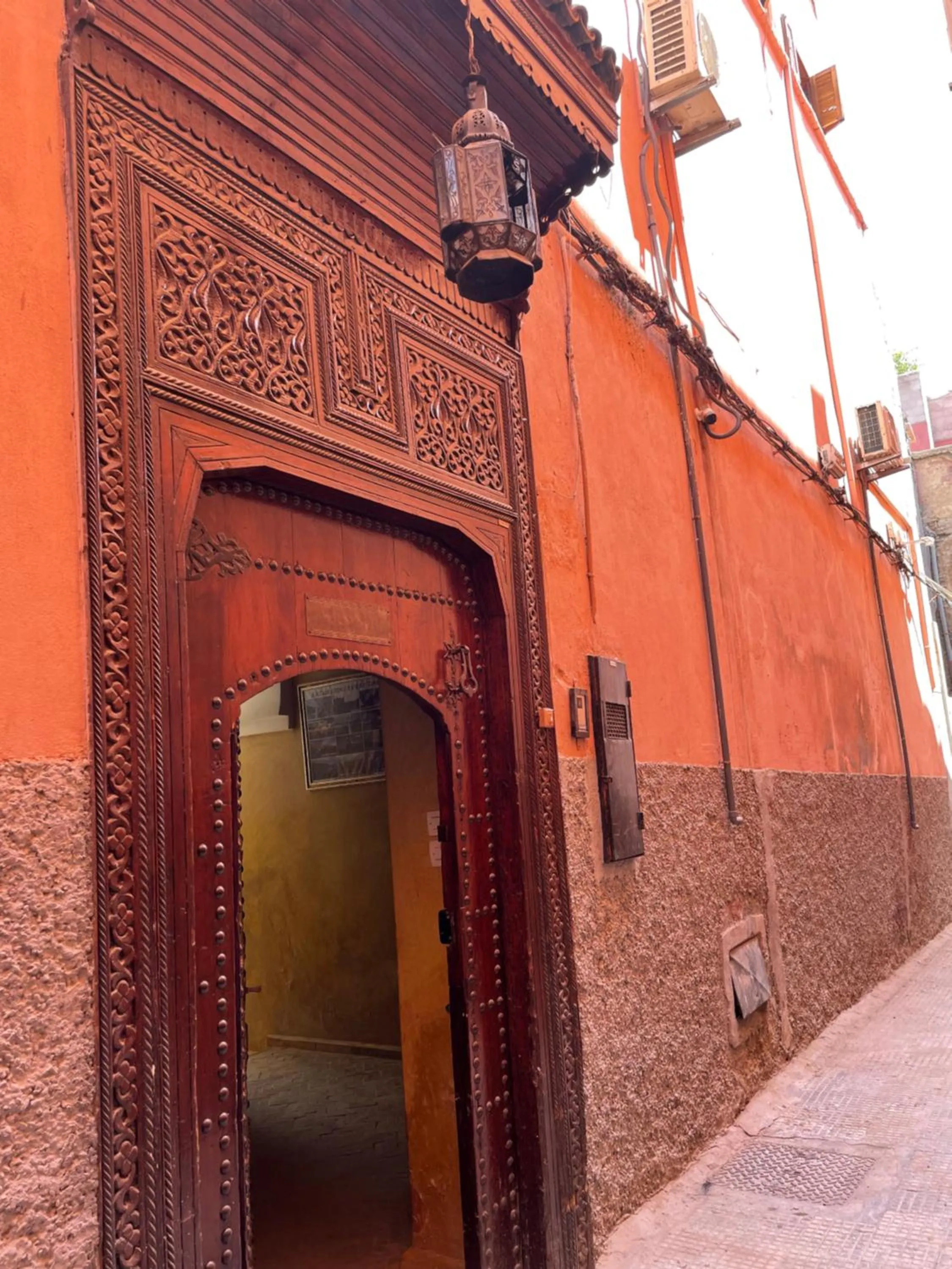 Facade/entrance in Riad La Calèche