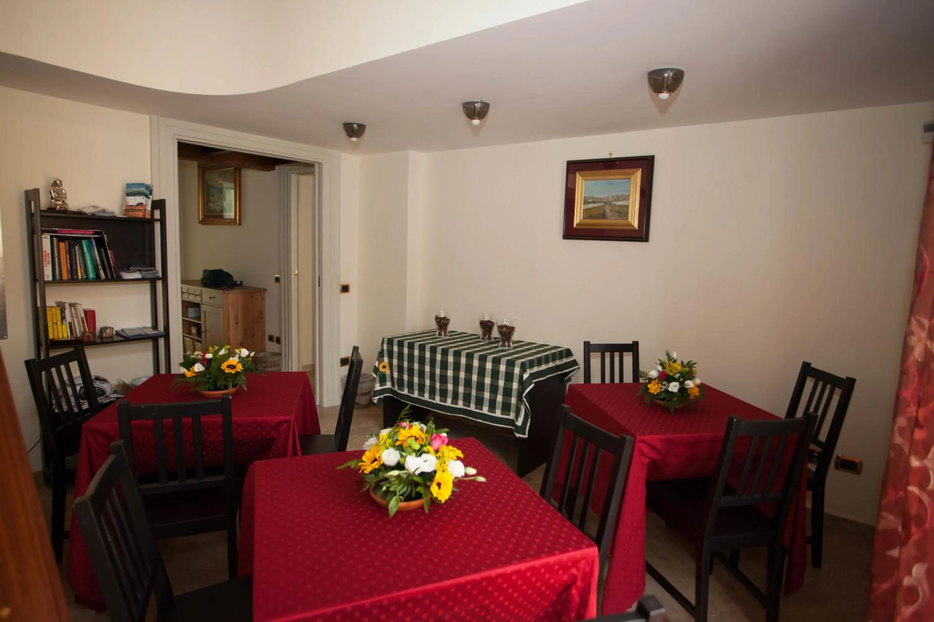 Communal lounge/ TV room in B&B Nel Regno di Napoli