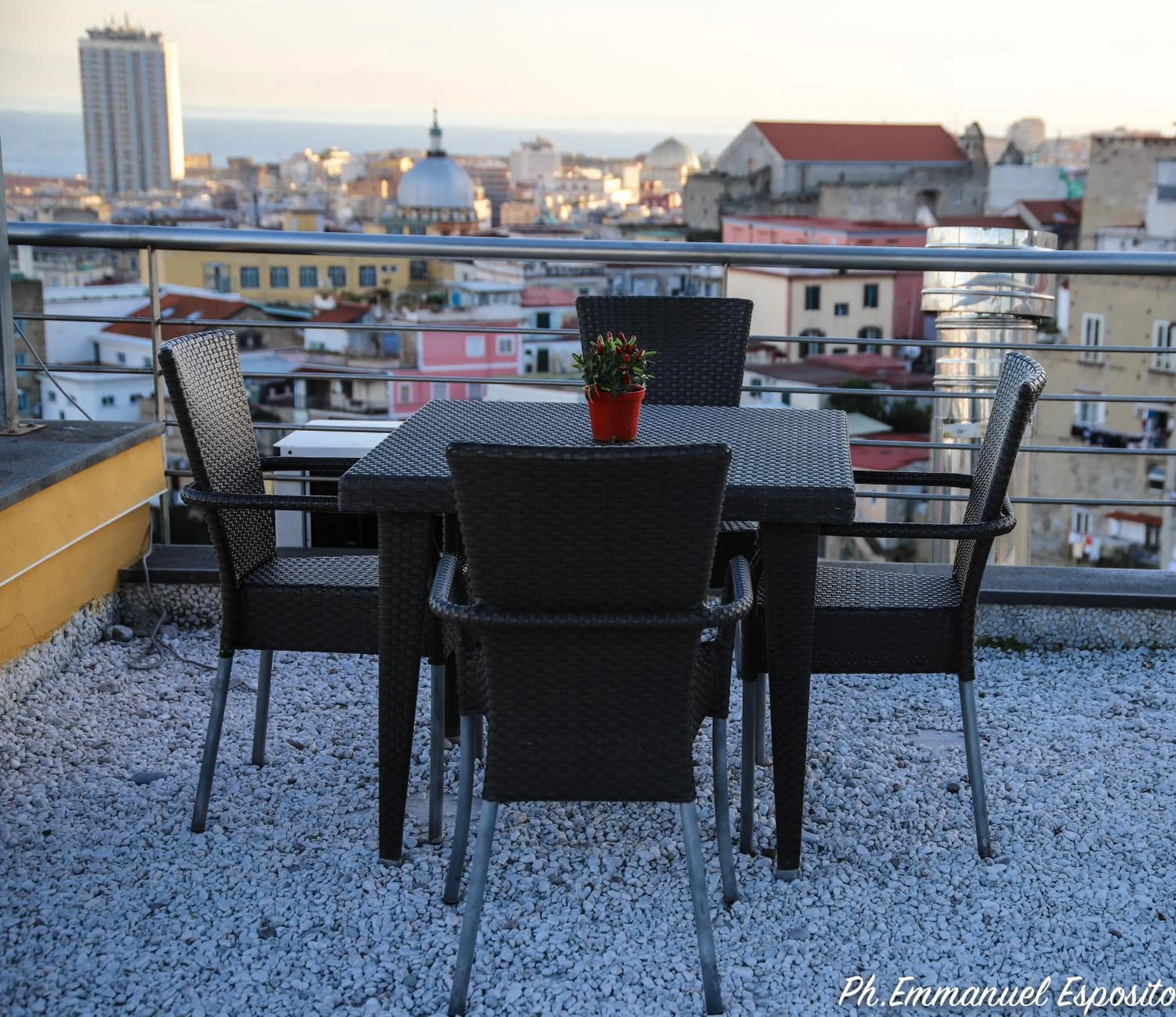 Balcony/Terrace in B&B Nel Regno di Napoli