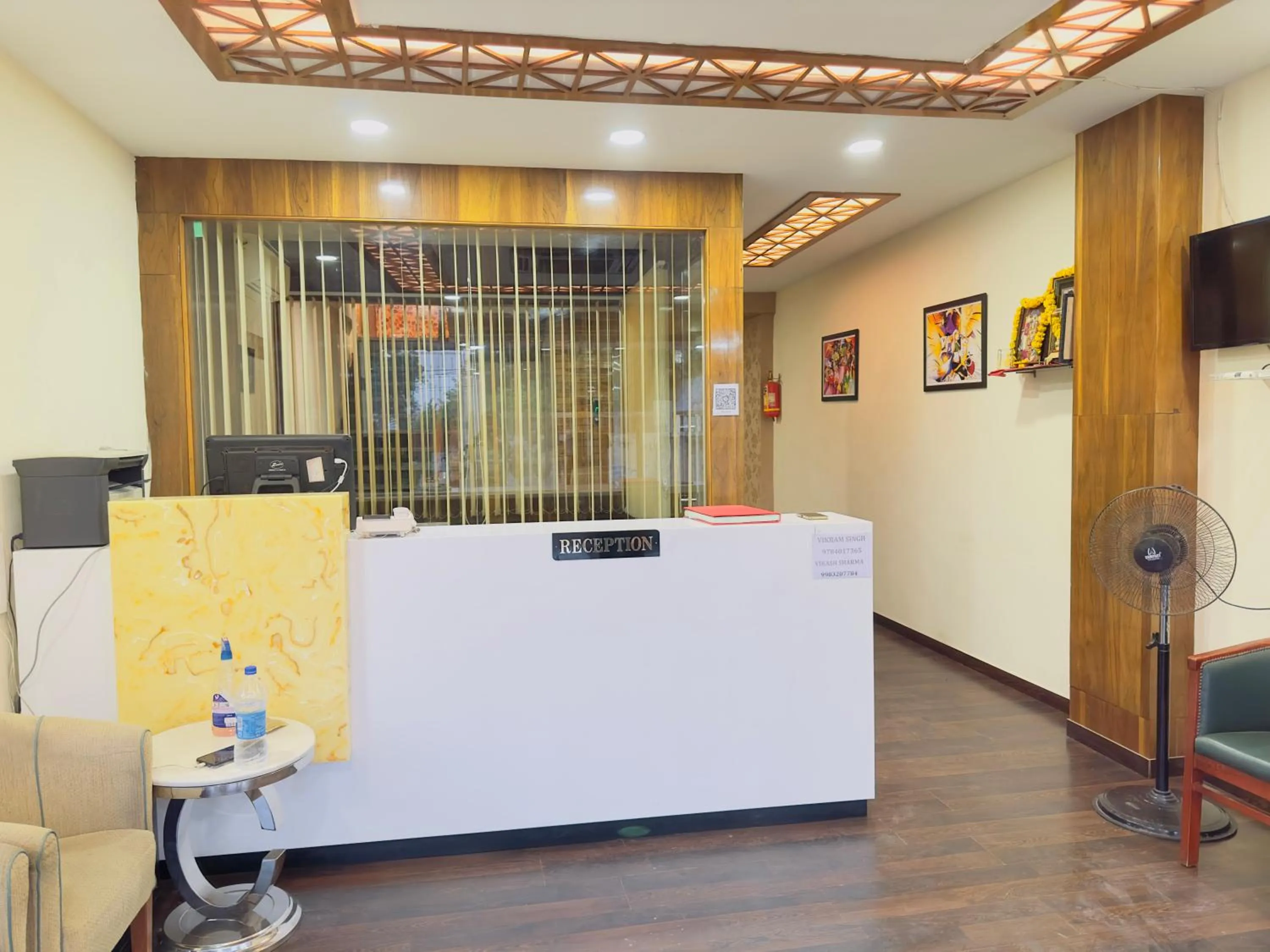 Lobby or reception in Hotel New Holiday