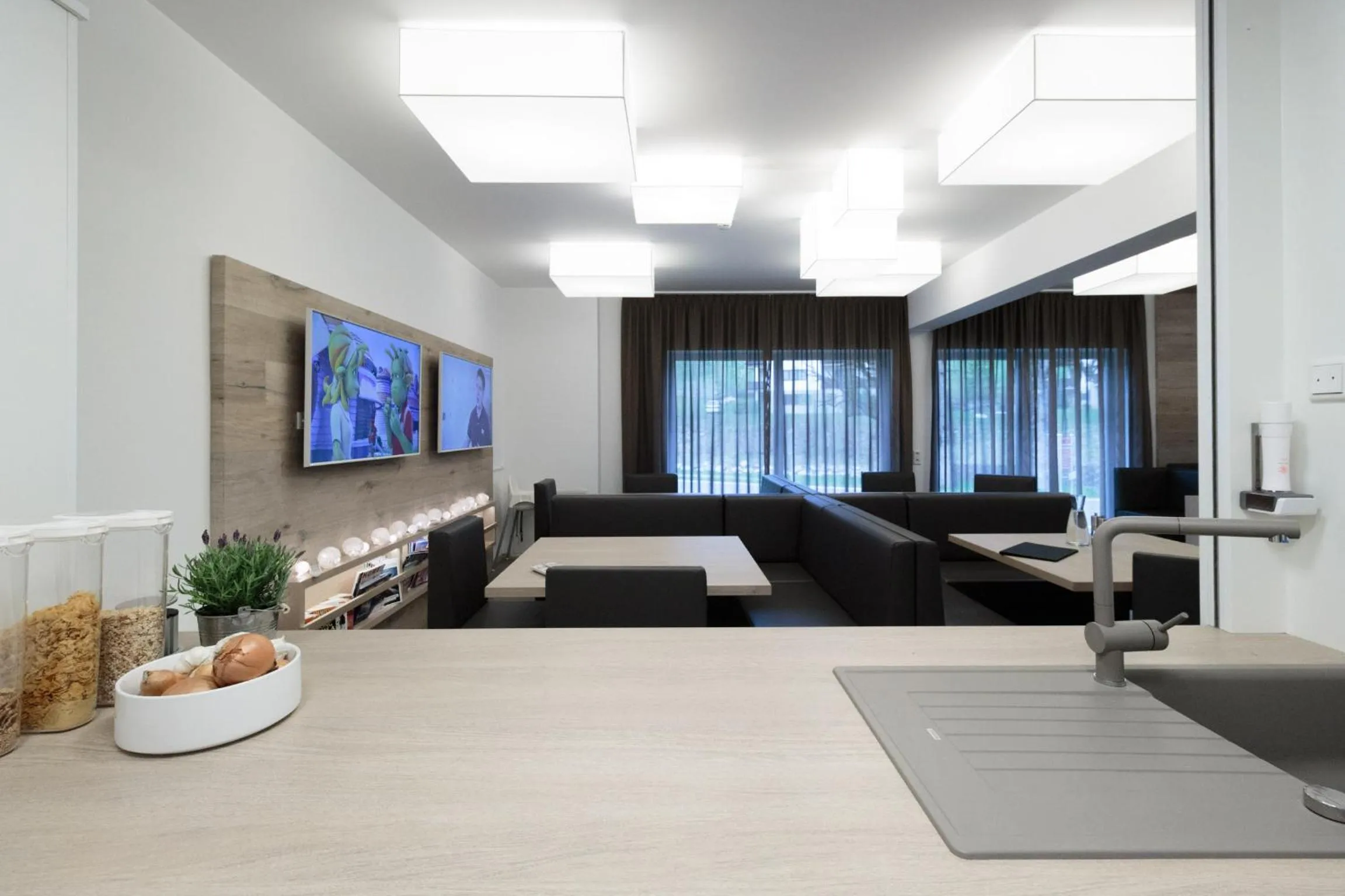 Communal lounge/ TV room in Sport Chalet Maria Alm