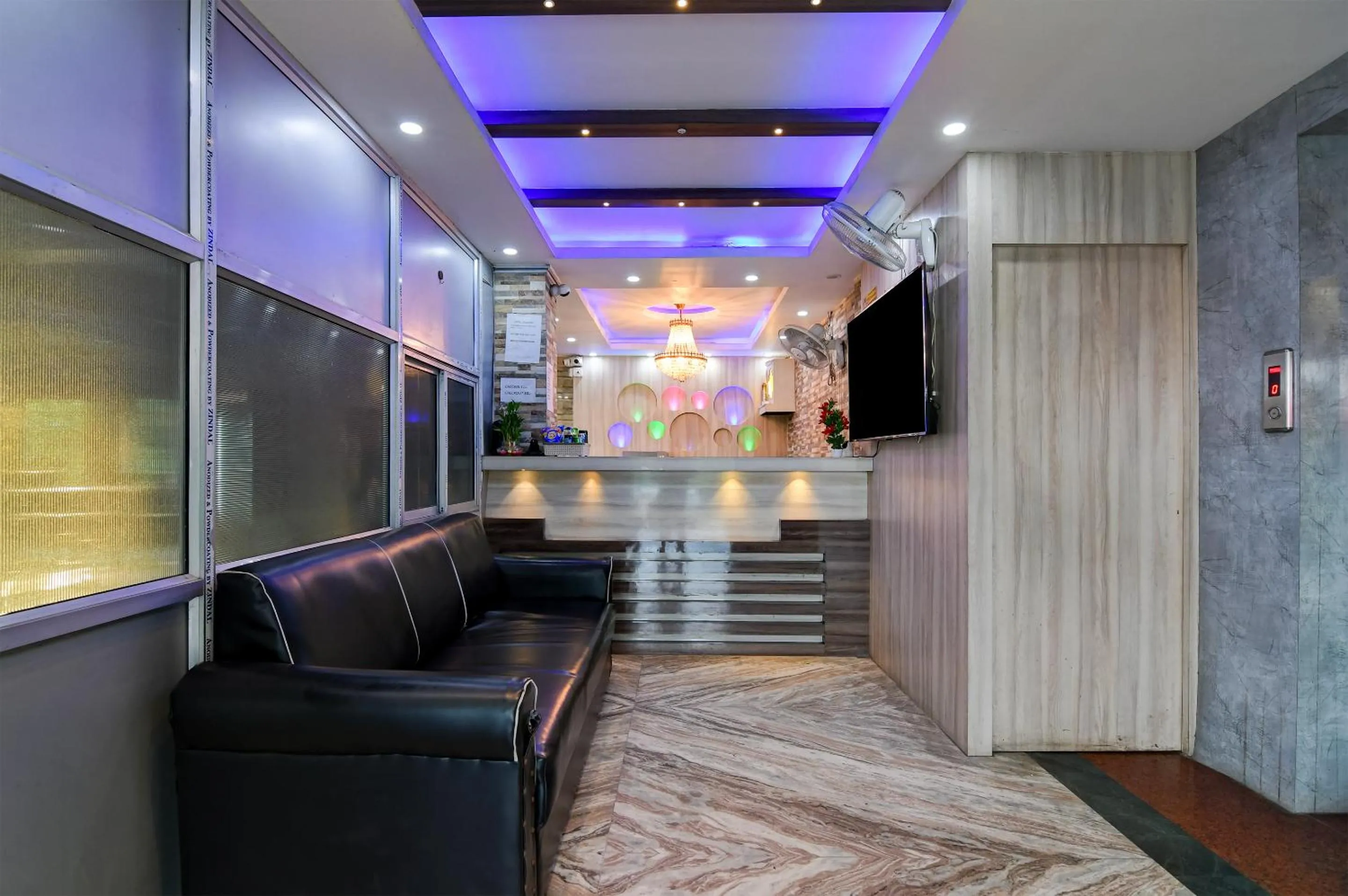 Lobby or reception in Hotel Nilachal