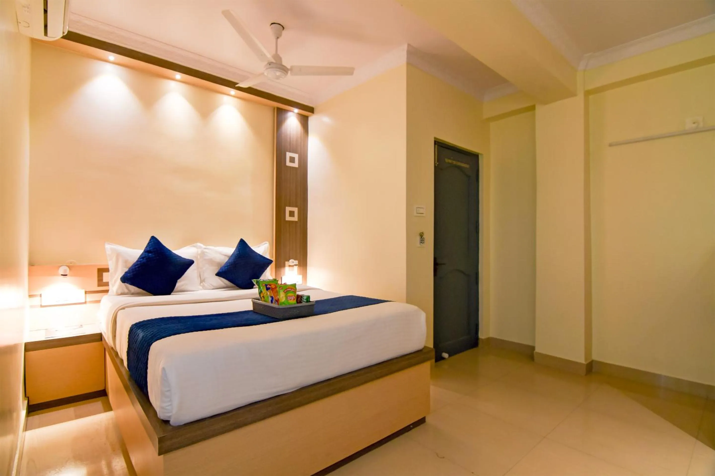 Bed in Hotel Nilachal
