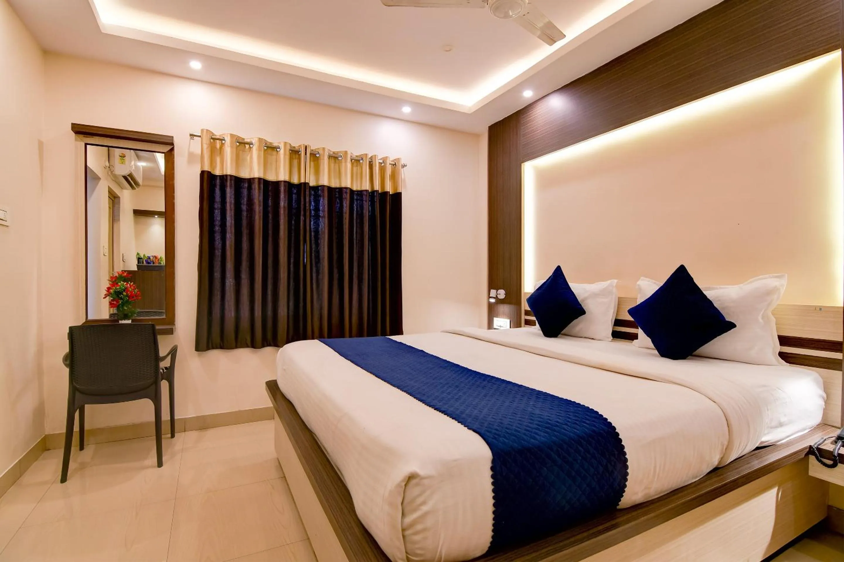 Photo of the whole room, Bed in Hotel Nilachal