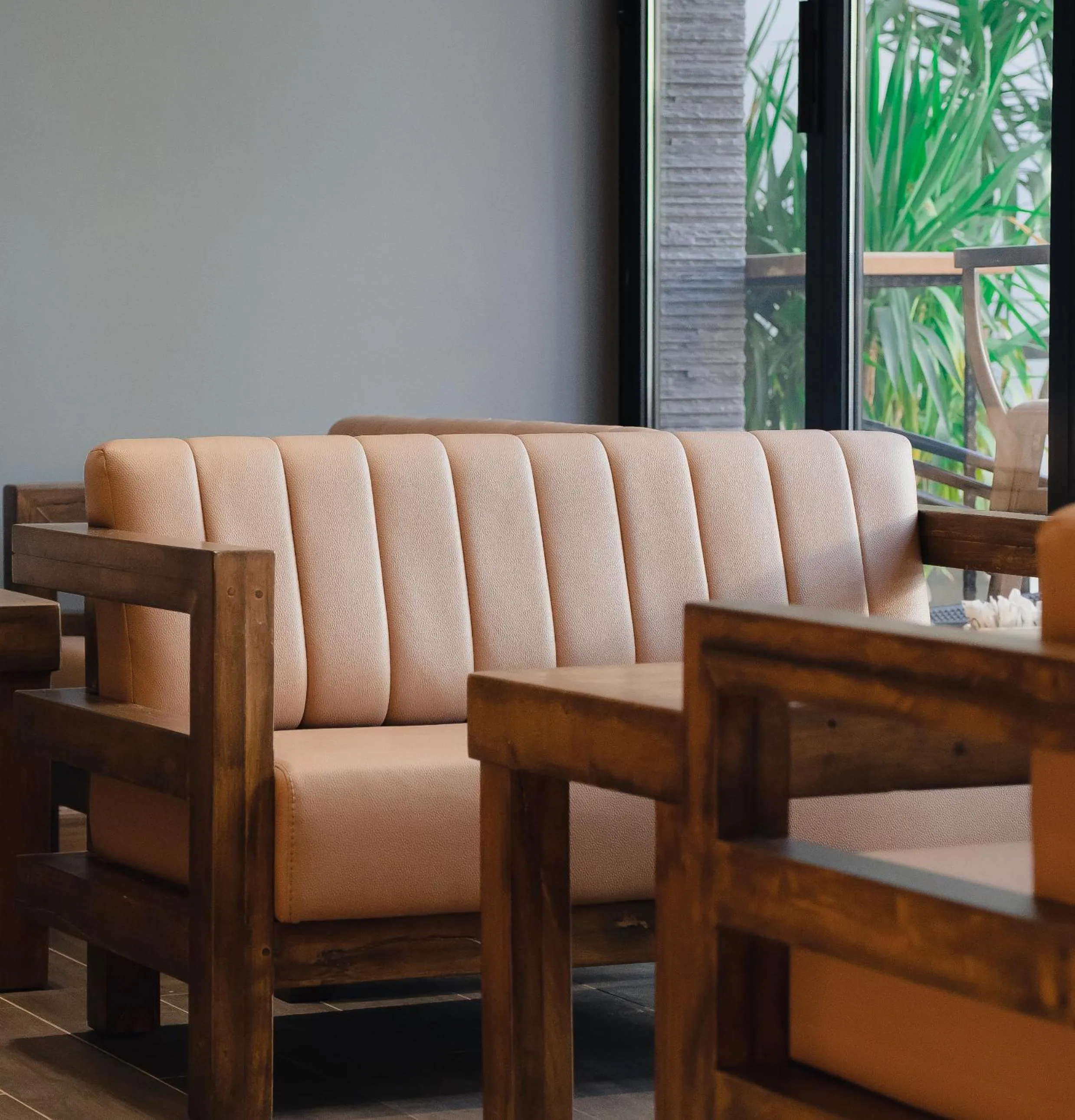 Seating area in Oxygen Boutique Hotel