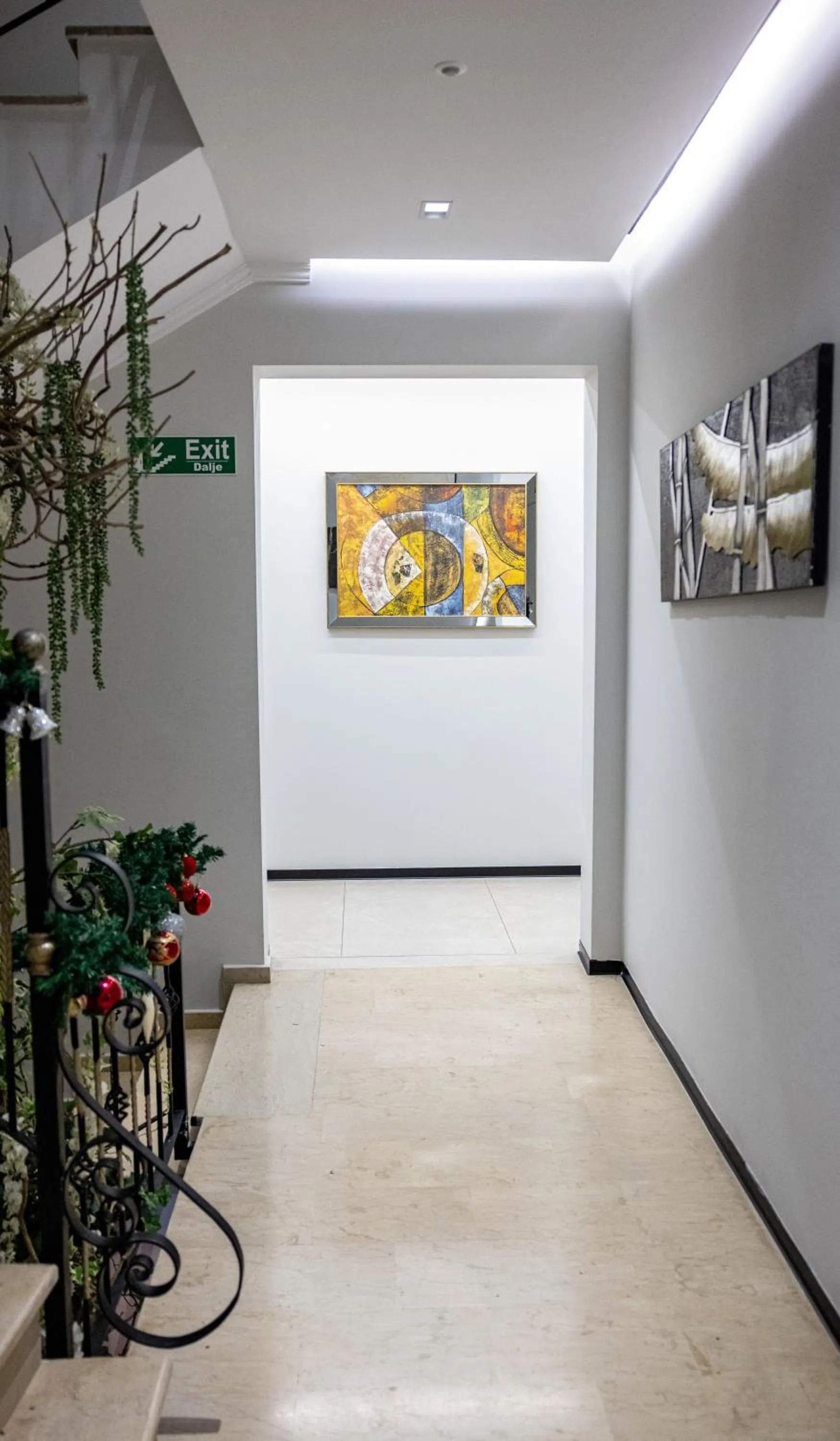 Decorative detail in Oxygen Boutique Hotel