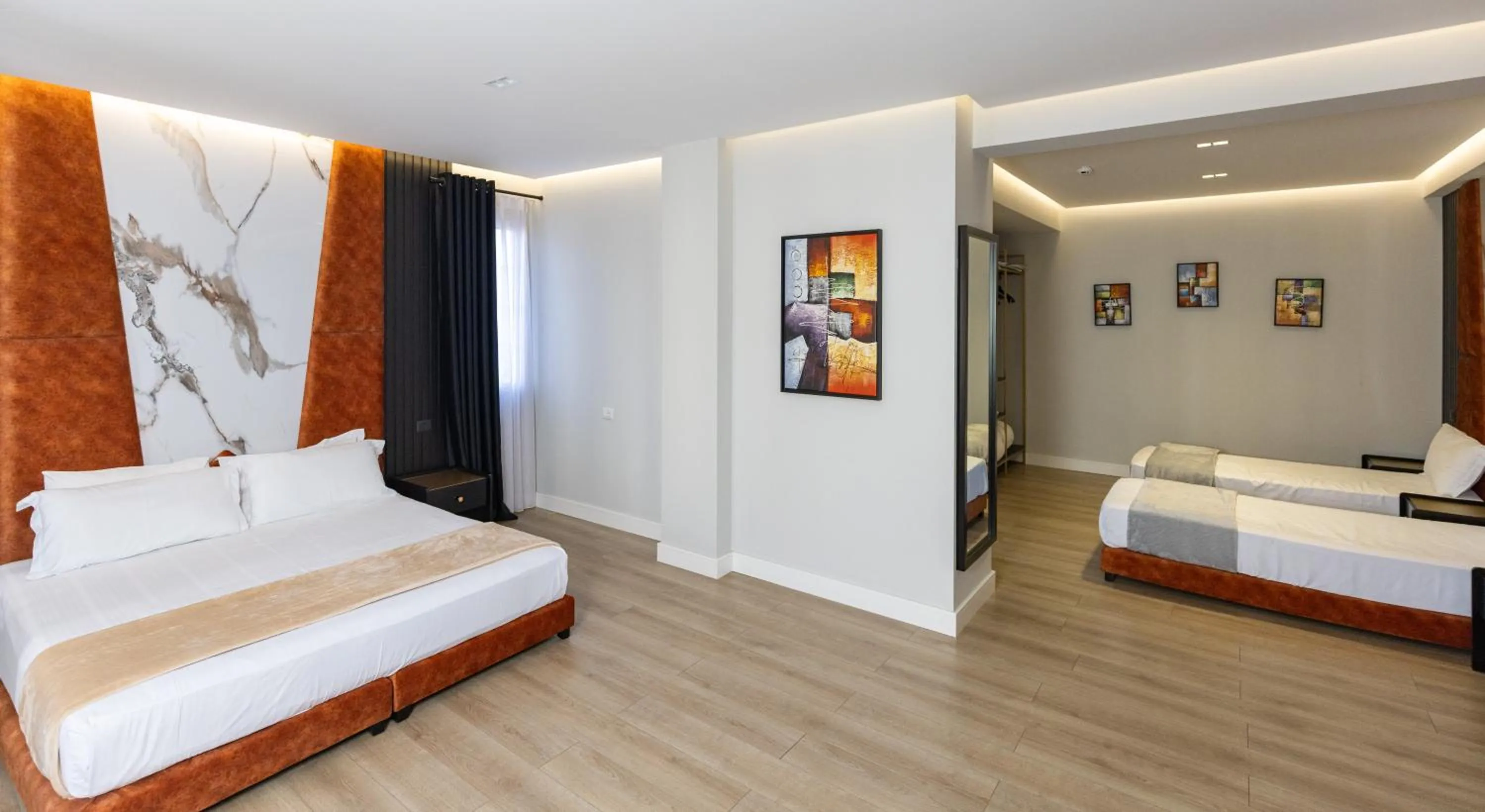 Bed in Oxygen Boutique Hotel