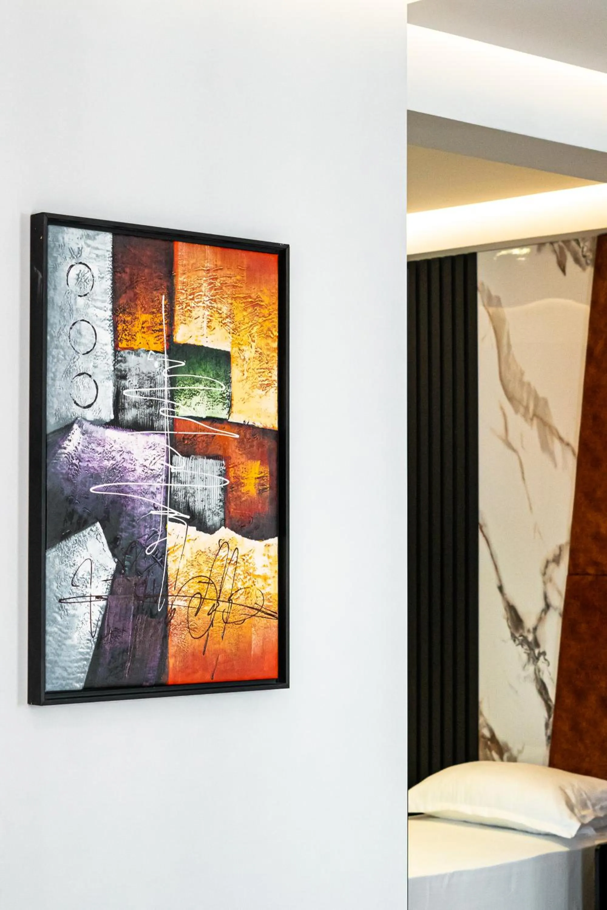 Decorative detail in Oxygen Boutique Hotel