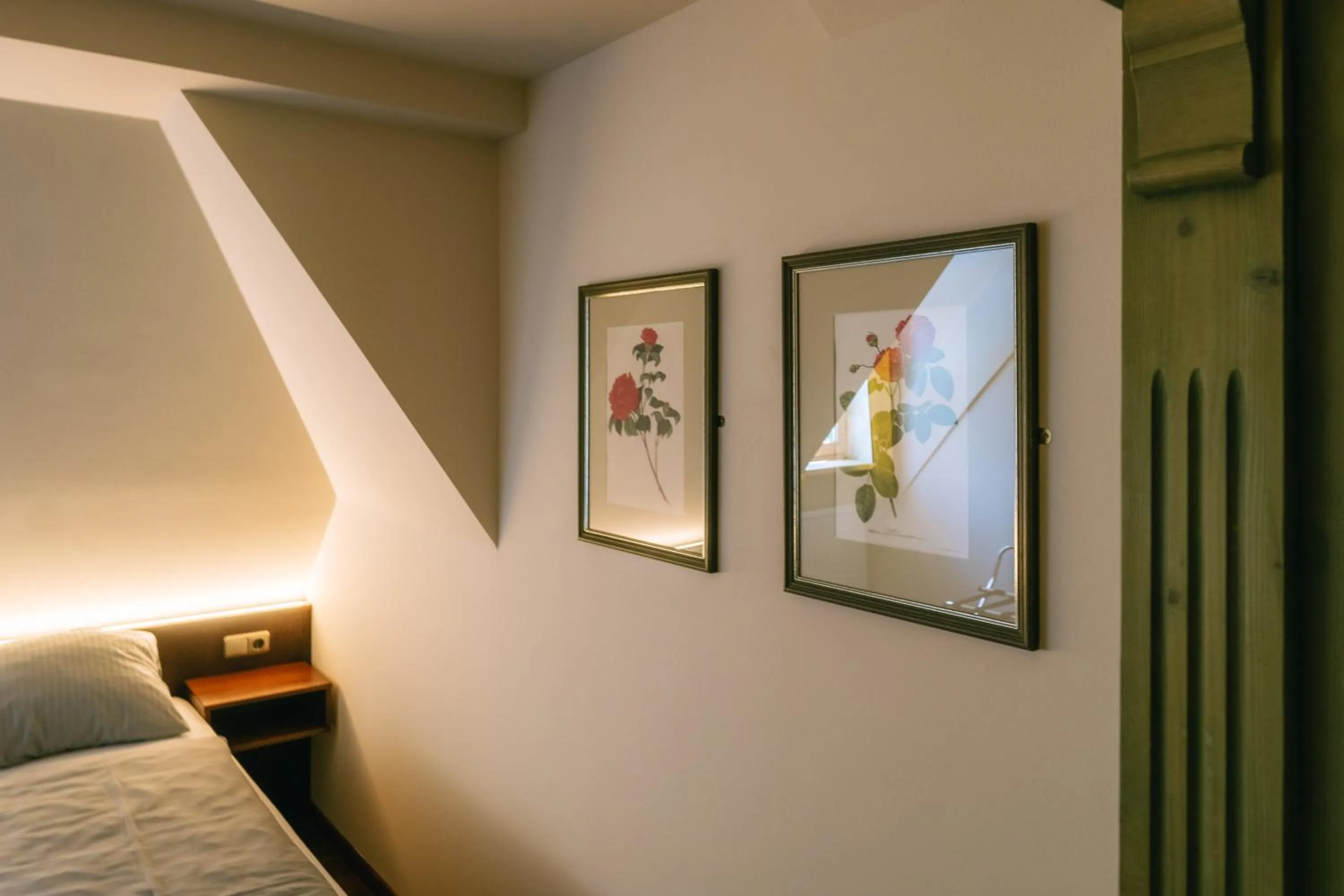 Decorative detail, Bed in Hotel Restaurant Taverna